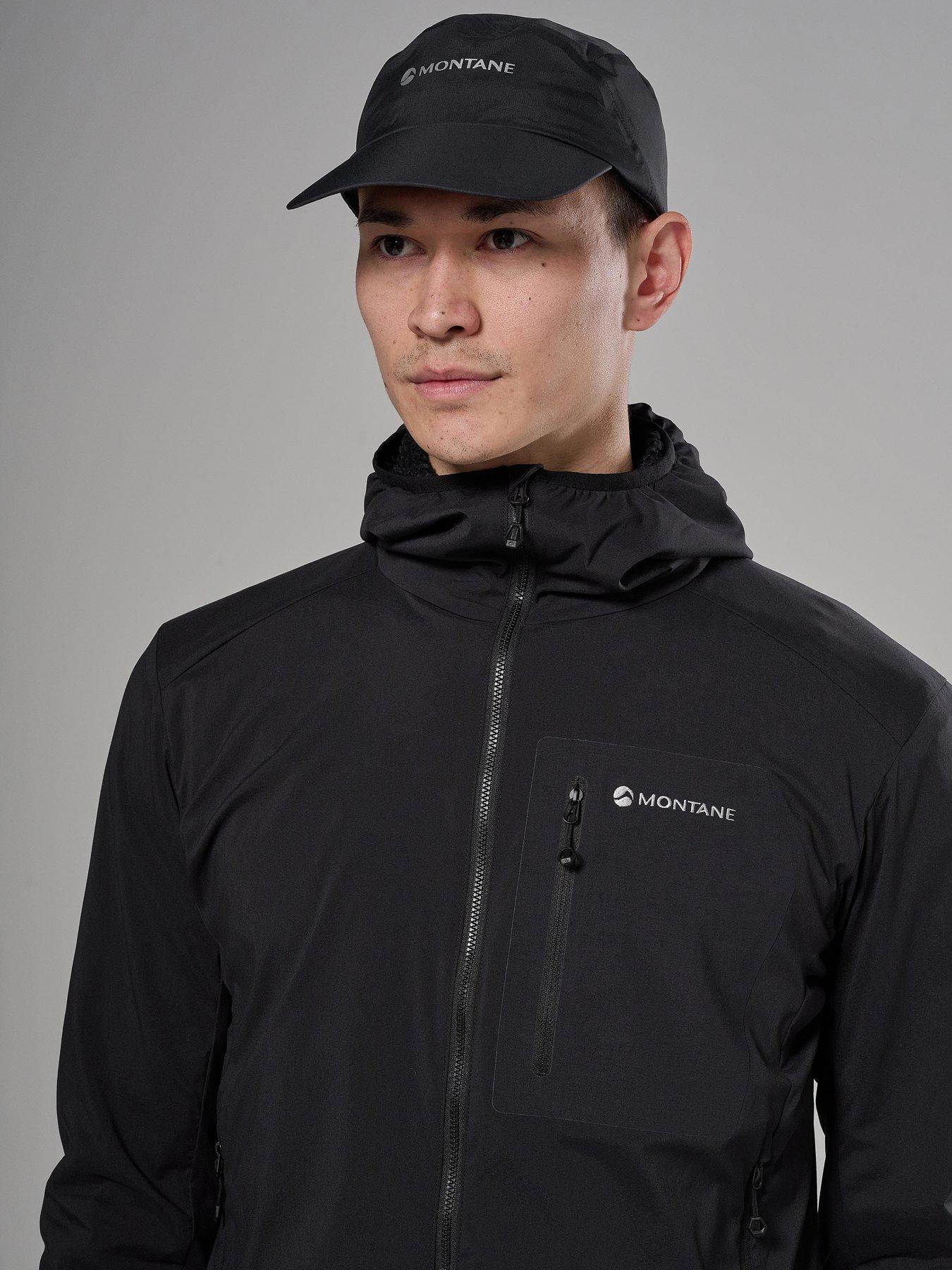 Image 1 of 7 of Montane Mens Khamsin Lite Hooded Shell Jacket - Black