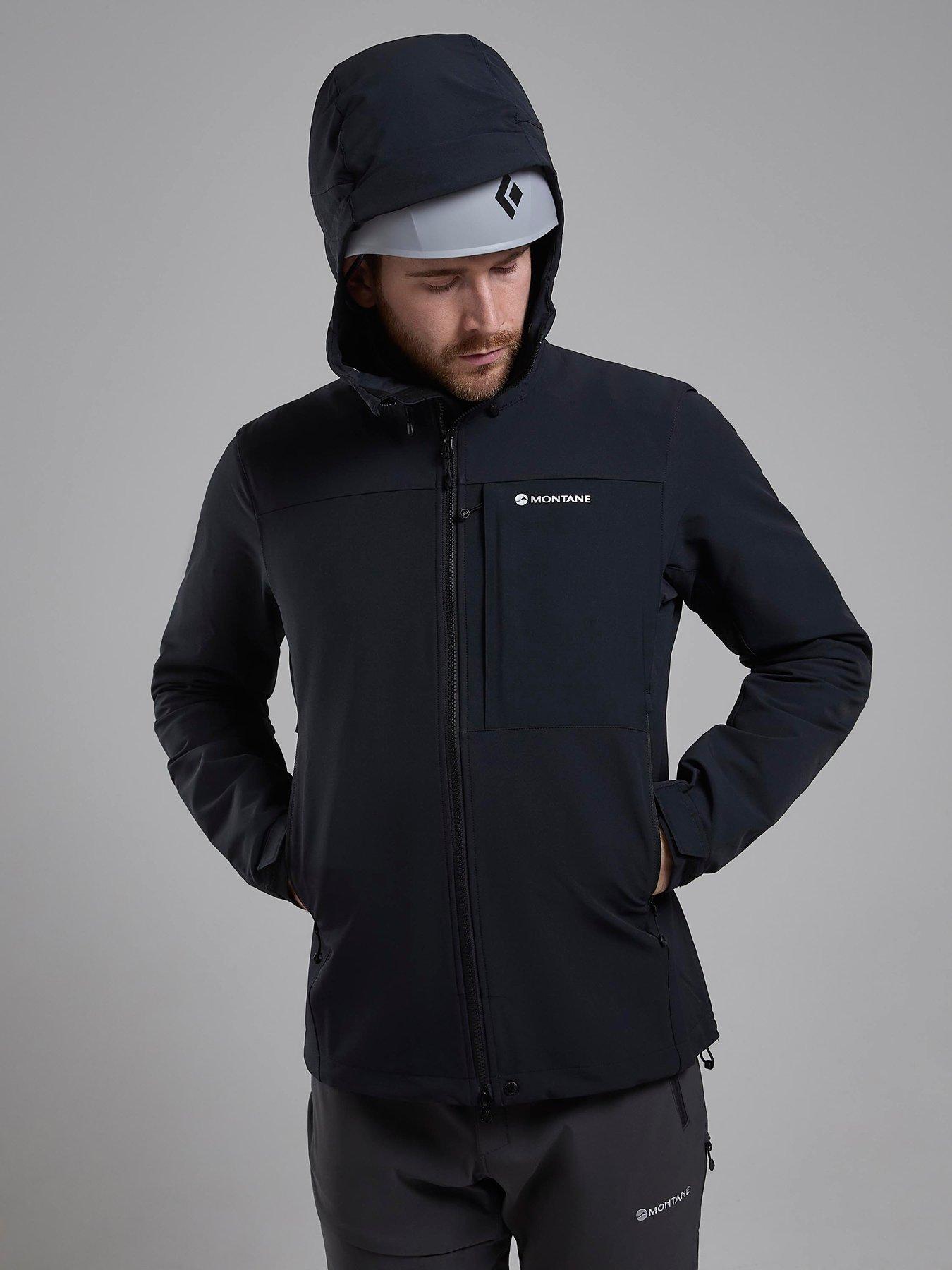 Image 3 of 7 of Montane Mens Tenacity Xt Hooded Shell Jacket - Black