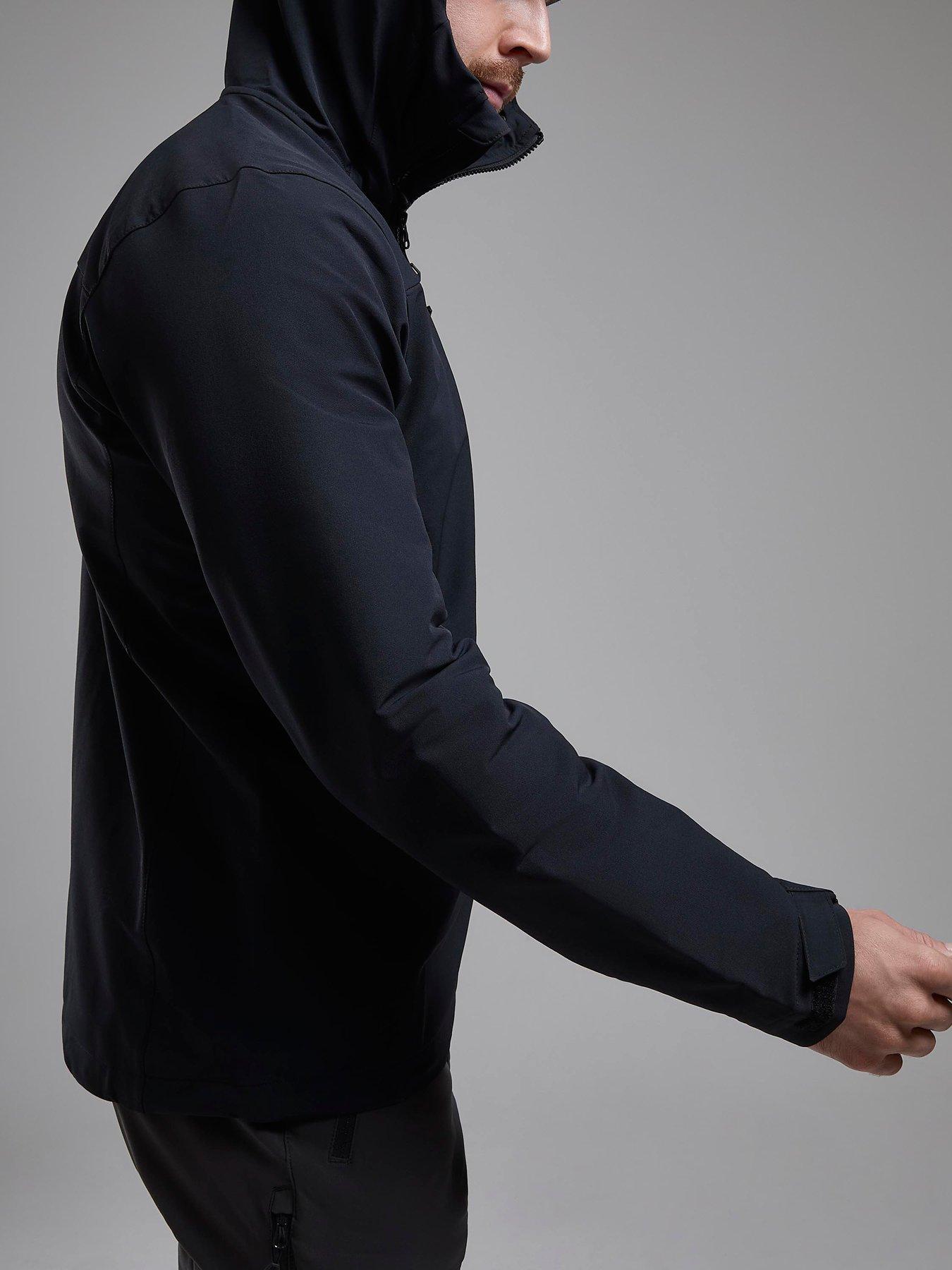 Image 5 of 7 of Montane Mens Tenacity Xt Hooded Shell Jacket - Black