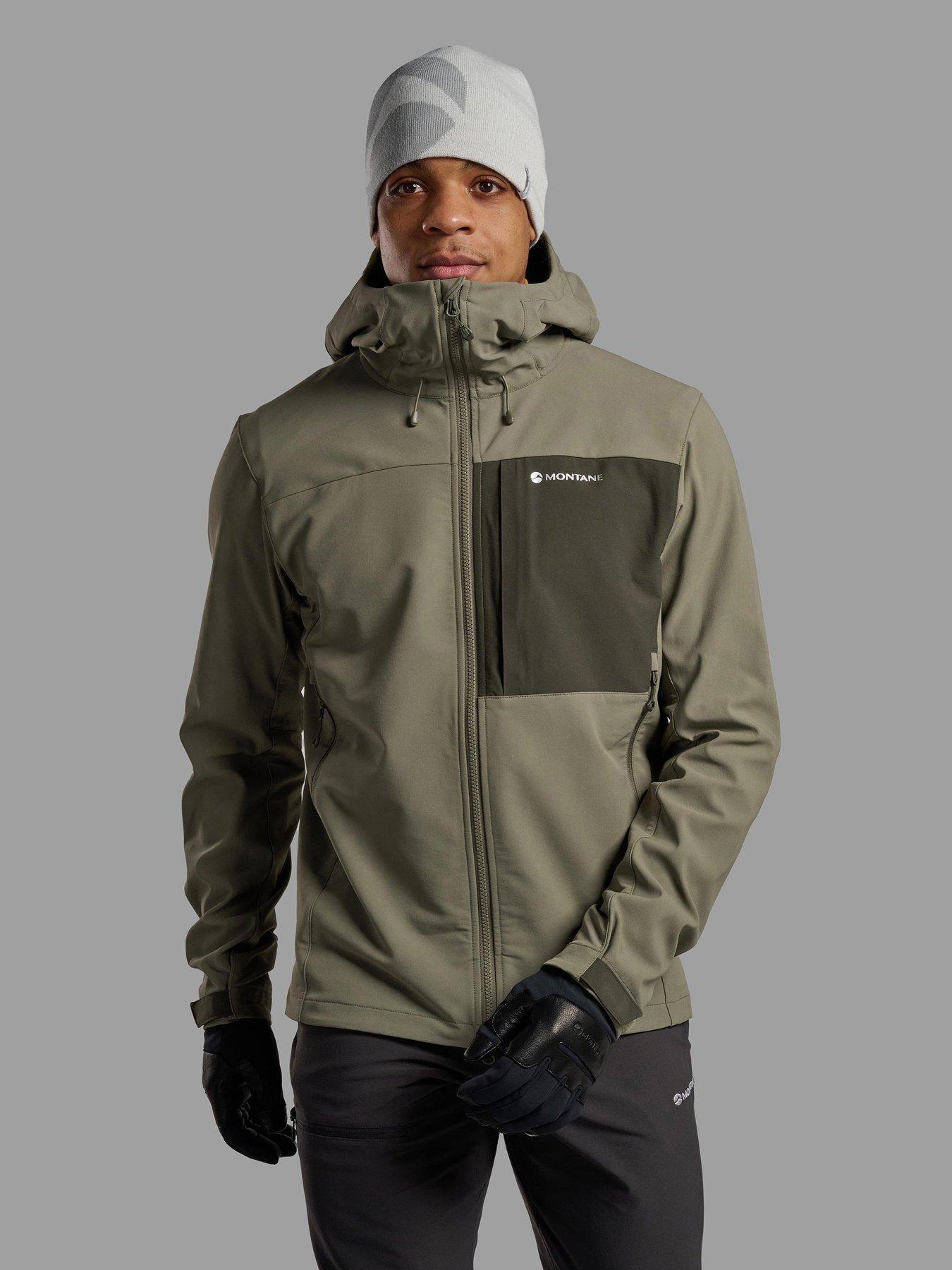 Image 1 of 7 of Montane Mens Tenacity Xt Hooded Shell Jacket - Khaki