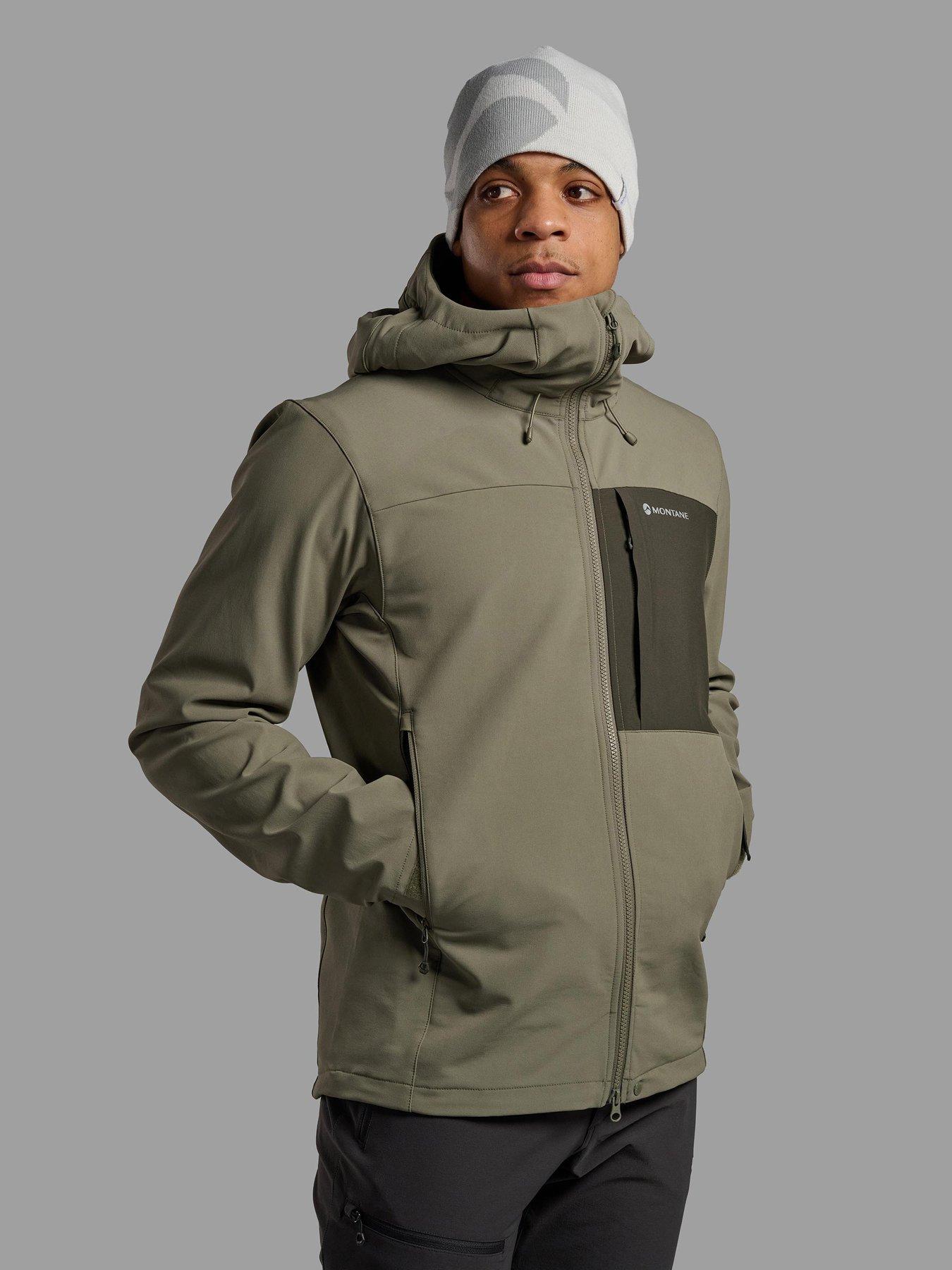 Image 3 of 7 of Montane Mens Tenacity Xt Hooded Shell Jacket - Khaki