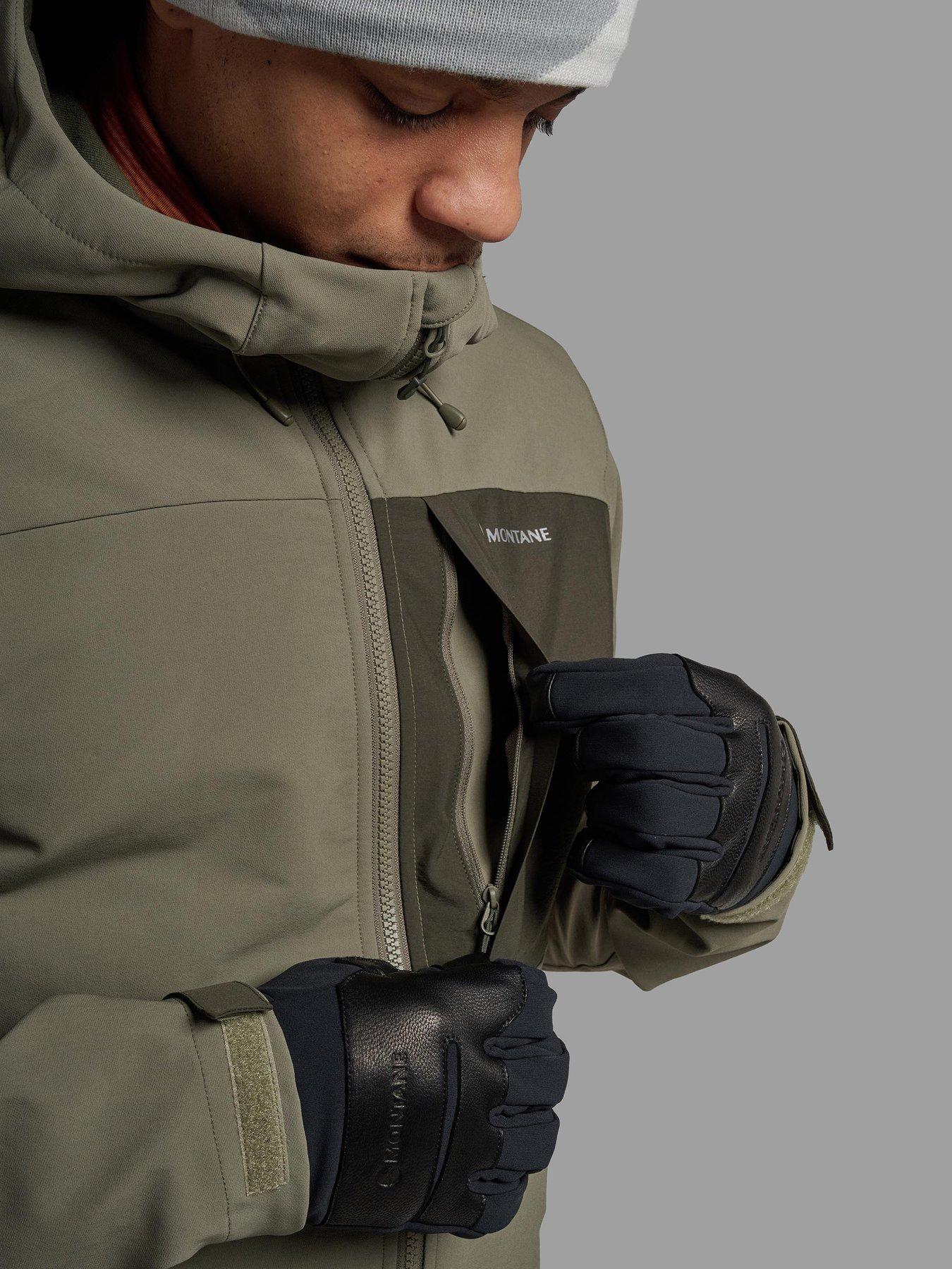 Image 4 of 7 of Montane Mens Tenacity Xt Hooded Shell Jacket - Khaki