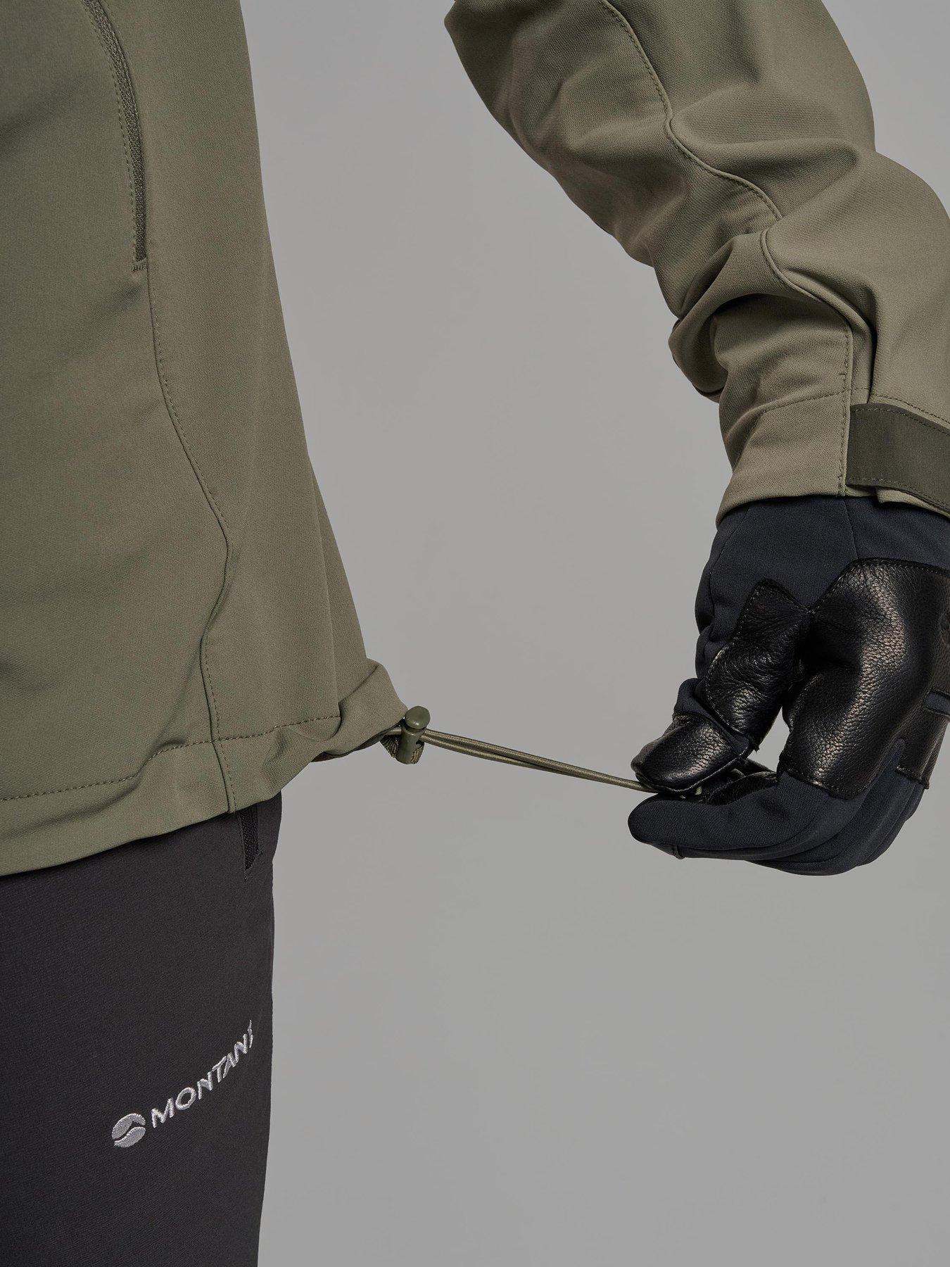 Image 5 of 7 of Montane Mens Tenacity Xt Hooded Shell Jacket - Khaki