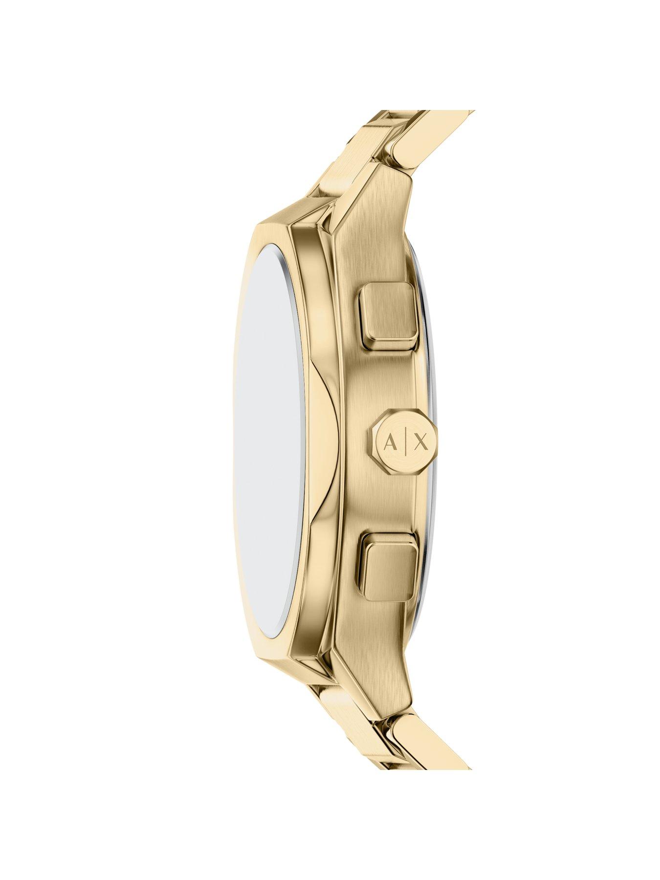 Image 4 of 7 of Armani Exchange Sync Chronograph Gold-Tone Watch