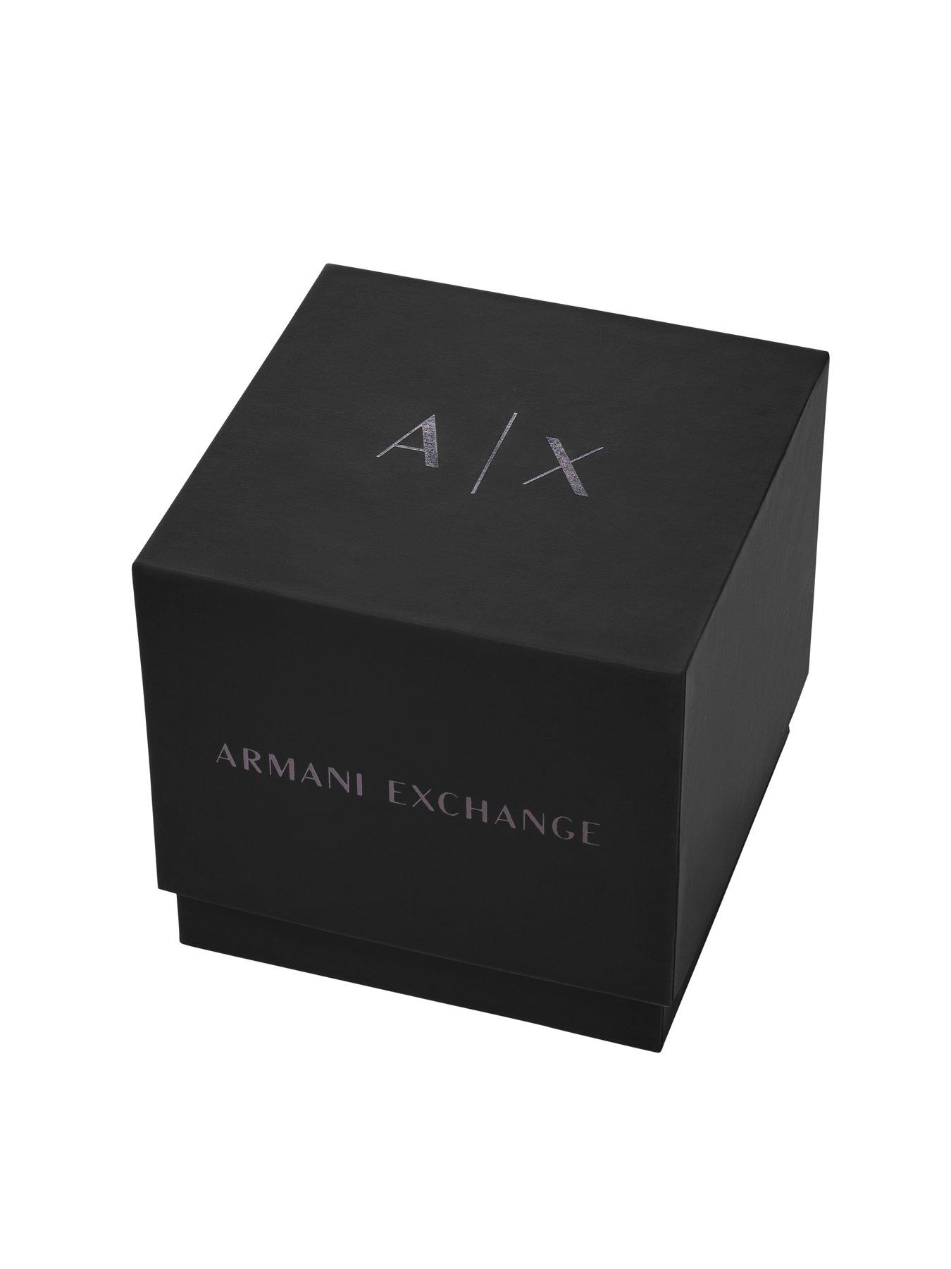 Image 7 of 7 of Armani Exchange Audora Two-Hand Brown Stainless Steel Watch
