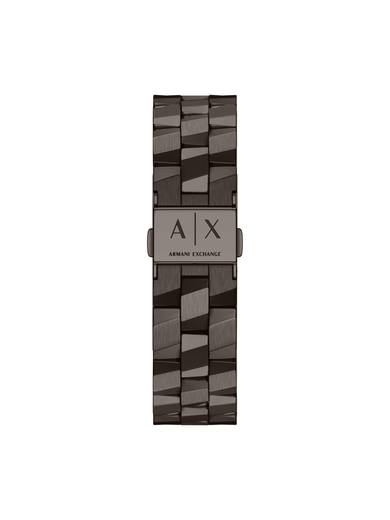Image 2 of 7 of Armani Exchange Two-Hand Brown Stainless Steel Watch