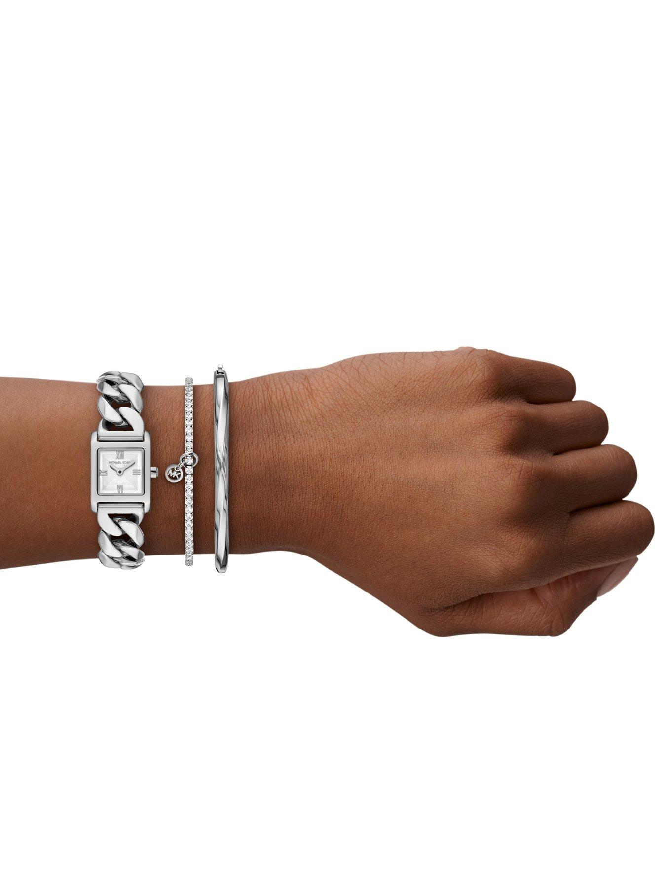 Image 5 of 7 of Michael Kors Georgie Two-Hand Watch and Bracelet Set