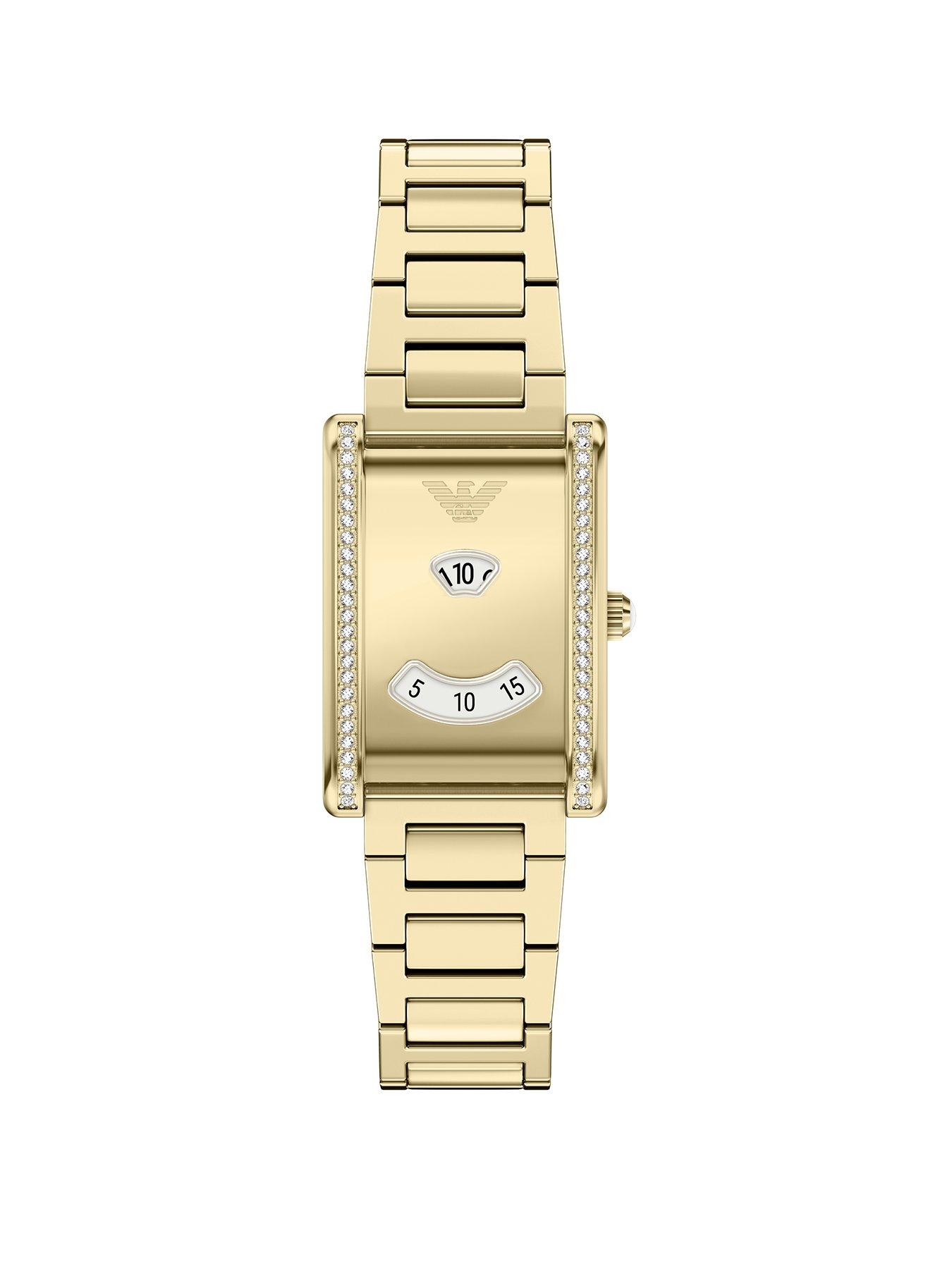 Image 1 of 7 of Emporio Armani Two-Hand Gold-Tone Watch