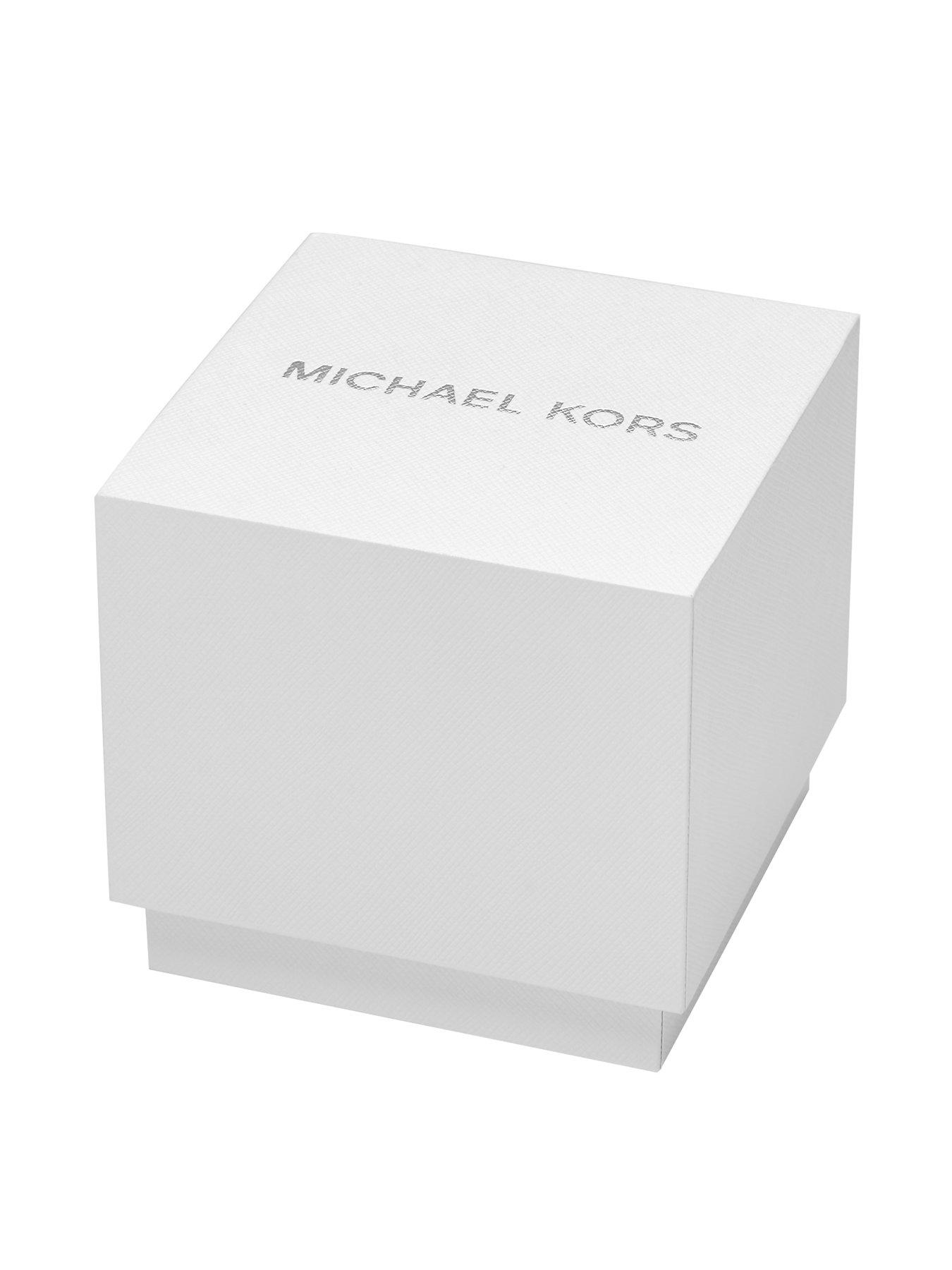 Image 6 of 6 of Michael Kors Lexington Three-Hand Gold-Tone Stainless Steel Watch