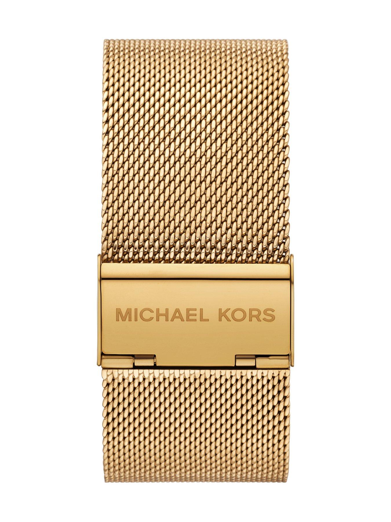 Image 2 of 6 of Michael Kors Georgie Two-Hand Gold-Tone Watch