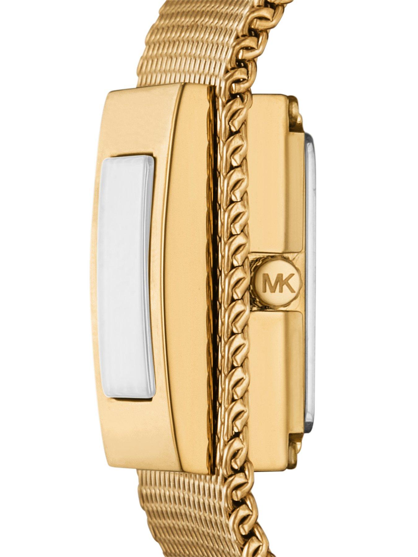 Image 4 of 6 of Michael Kors Georgie Two-Hand Gold-Tone Watch