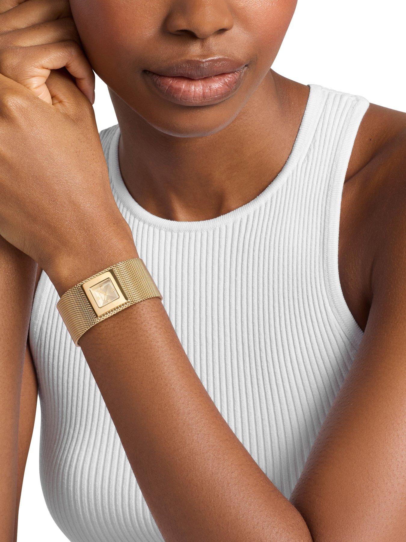 Image 5 of 6 of Michael Kors Georgie Two-Hand Gold-Tone Watch
