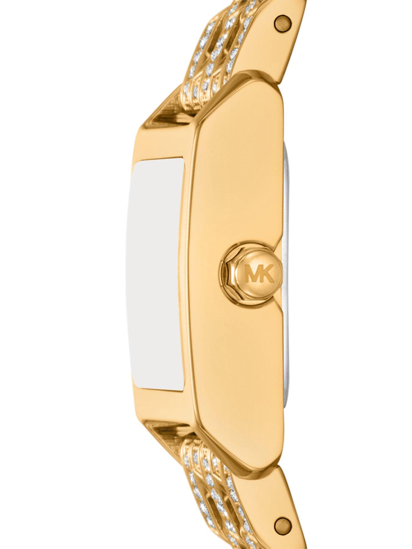 Image 4 of 6 of Michael Kors Georgie Two-Hand Gold-Tone Watch