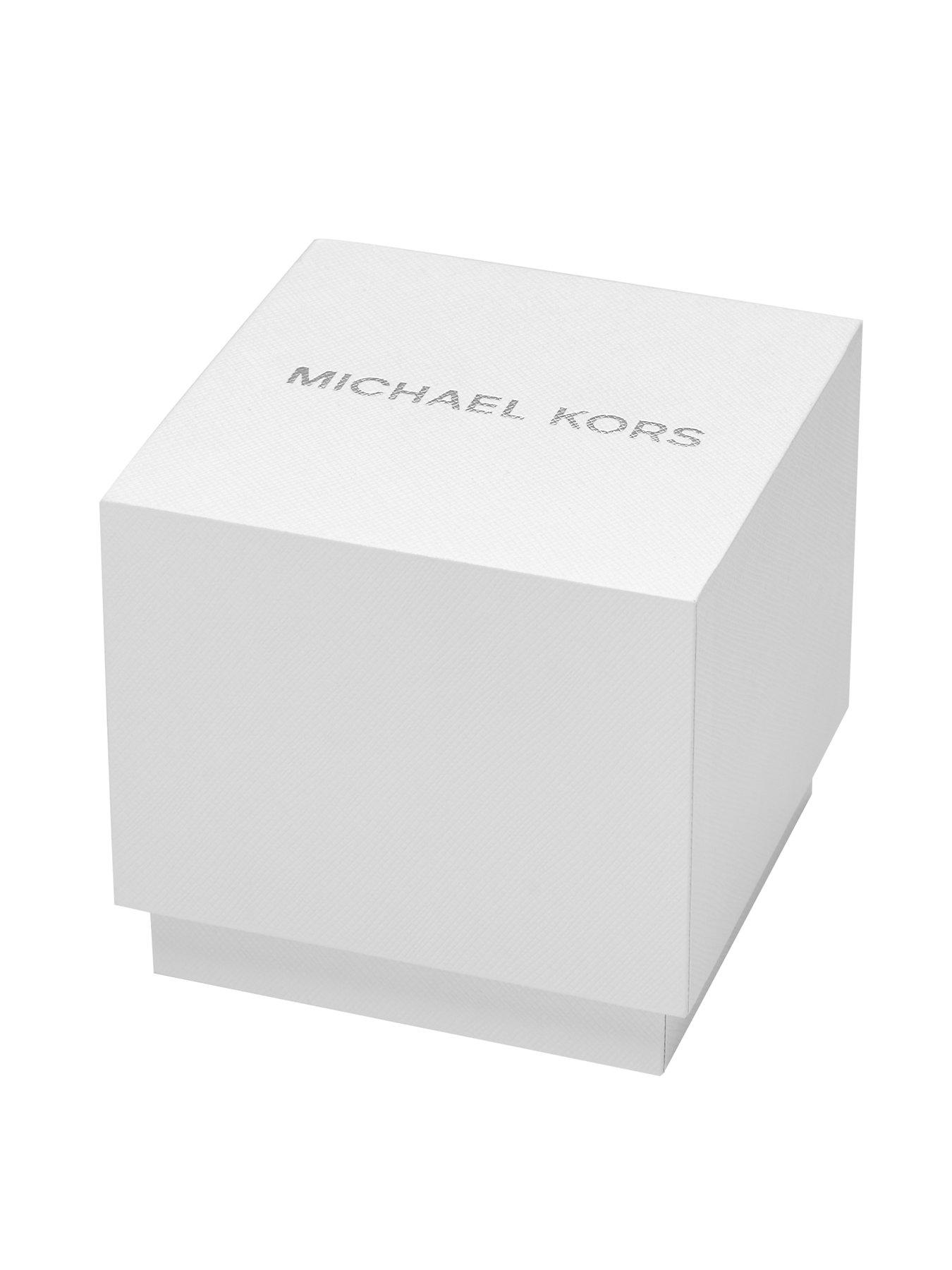 Image 5 of 5 of Michael Kors Maude Three-Hand Green Leather Watch