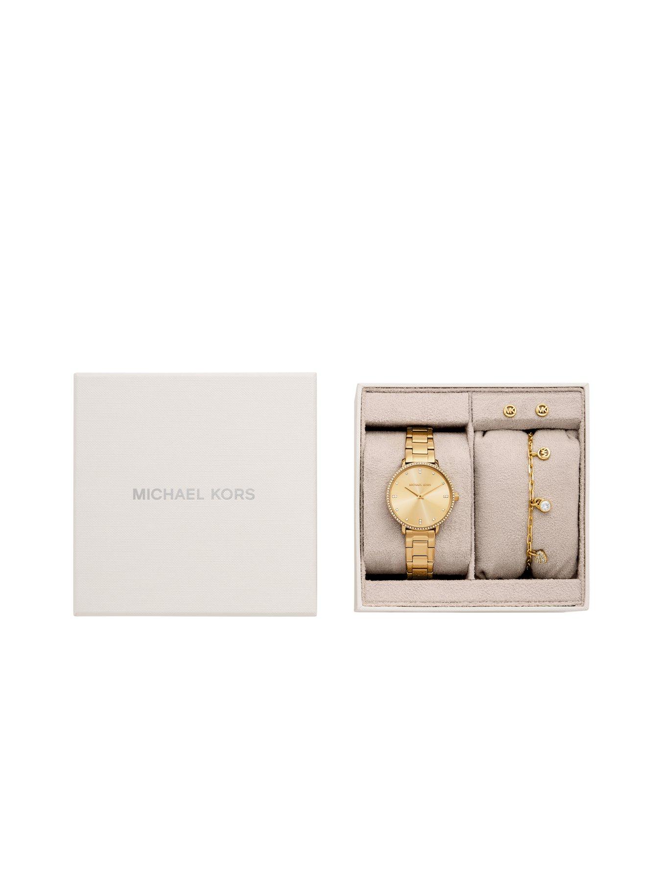 Image 2 of 7 of Michael Kors Pyper Two-Hand Gold-Tone Watch