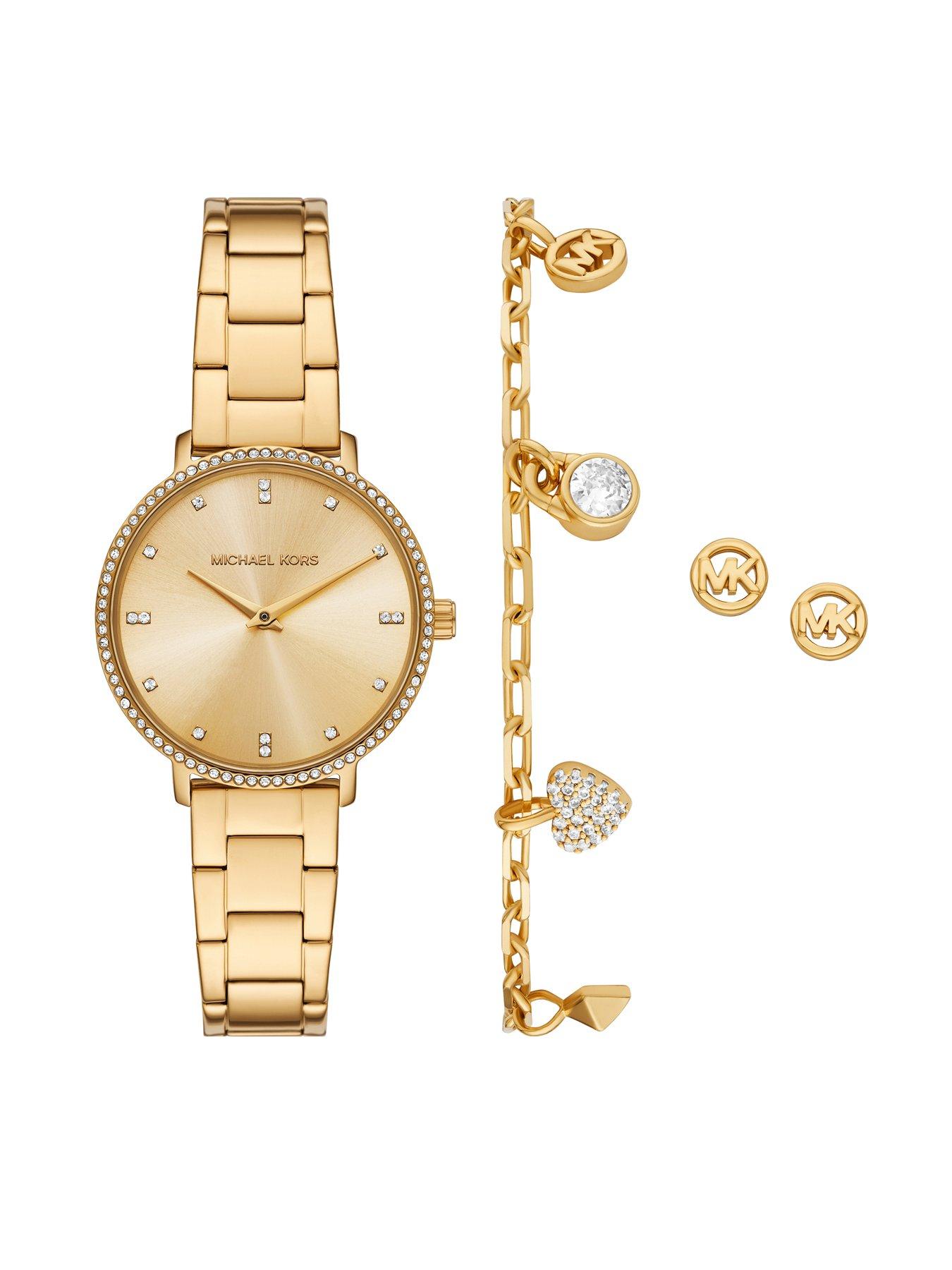 Image 3 of 7 of Michael Kors Pyper Two-Hand Gold-Tone Watch