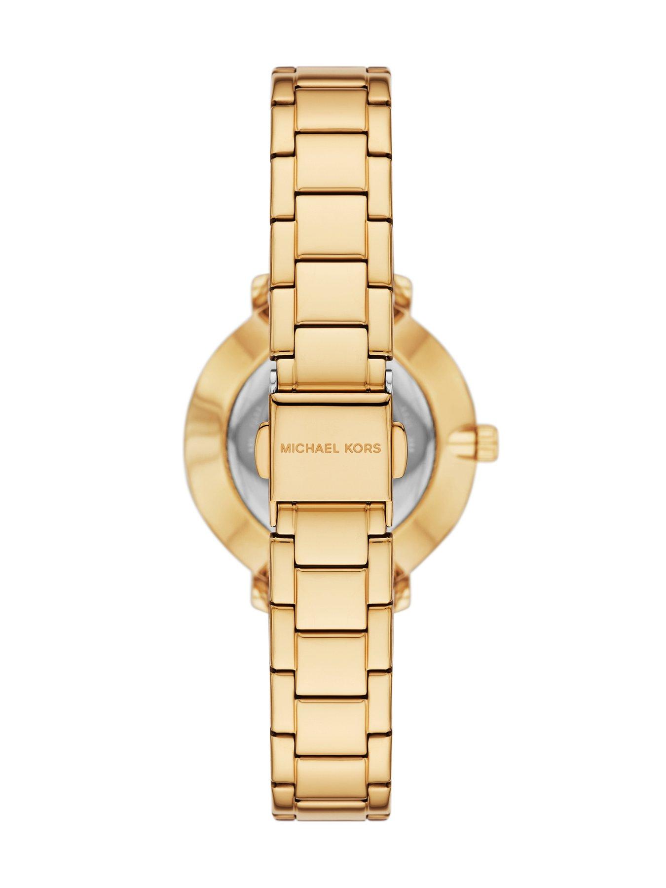 Image 5 of 7 of Michael Kors Pyper Two-Hand Gold-Tone Watch