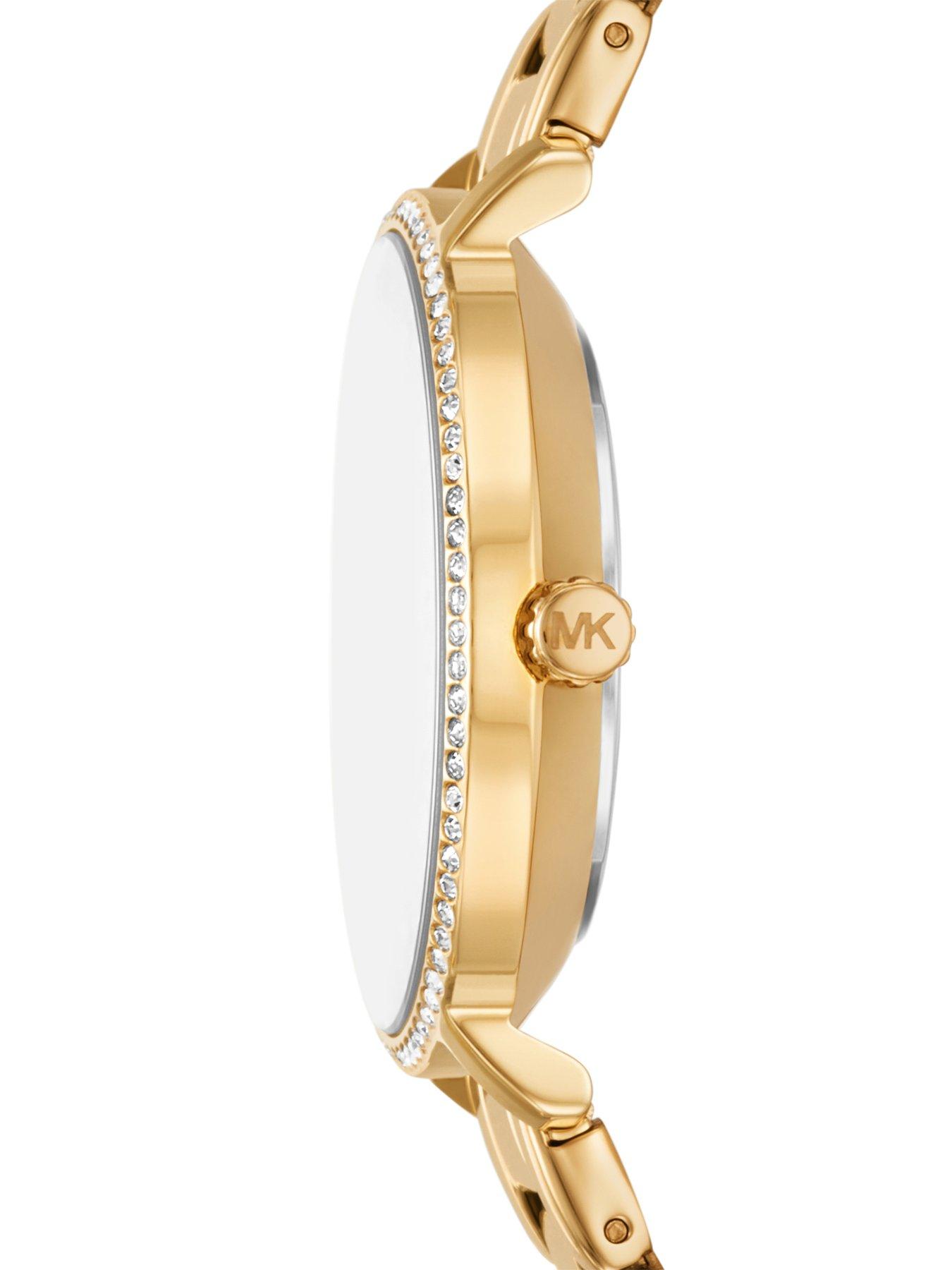 Image 6 of 7 of Michael Kors Pyper Two-Hand Gold-Tone Watch