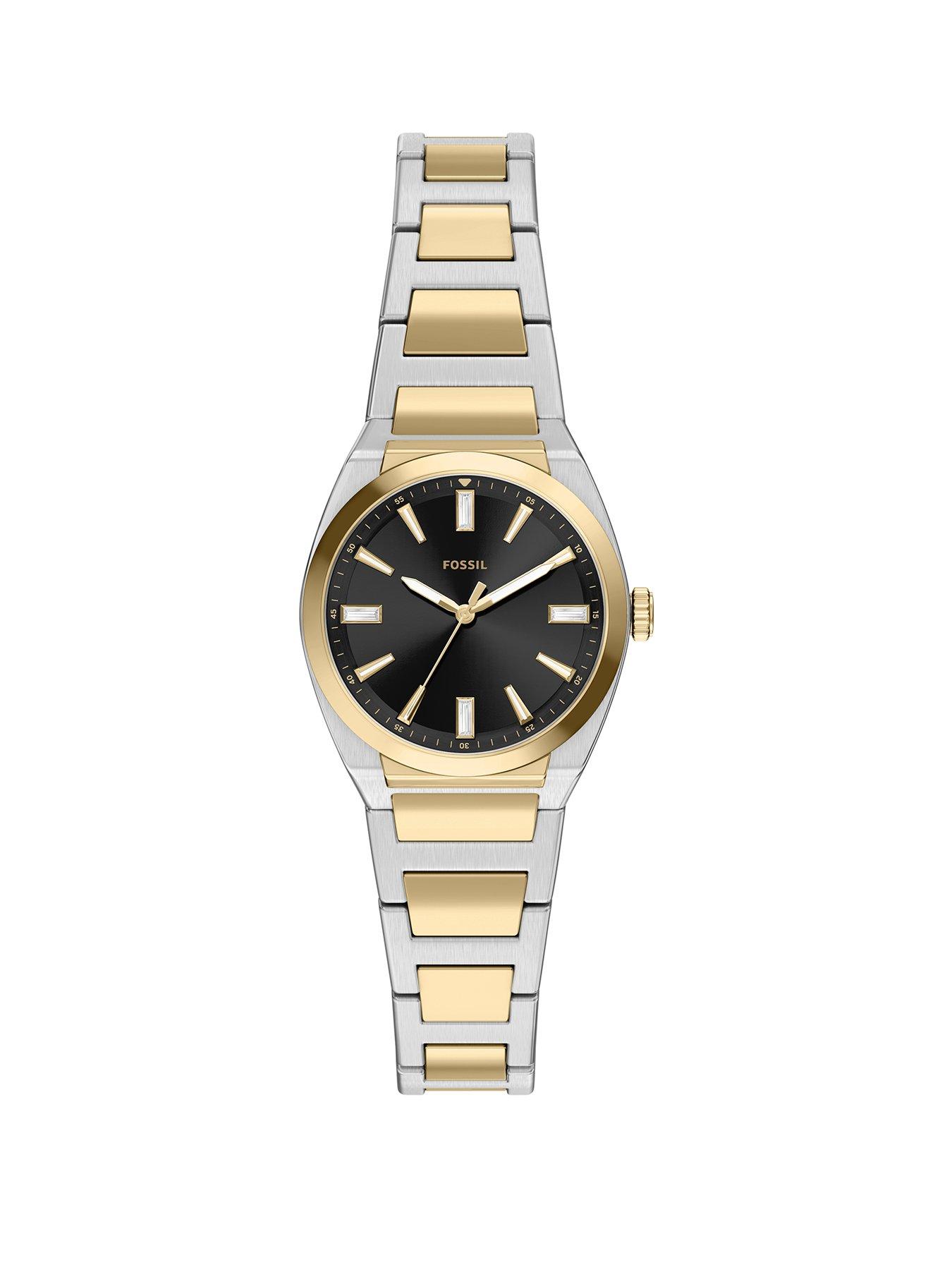 Image 1 of 7 of Fossil Everett Three-Hand Two-Tone Stainless Steel Watch