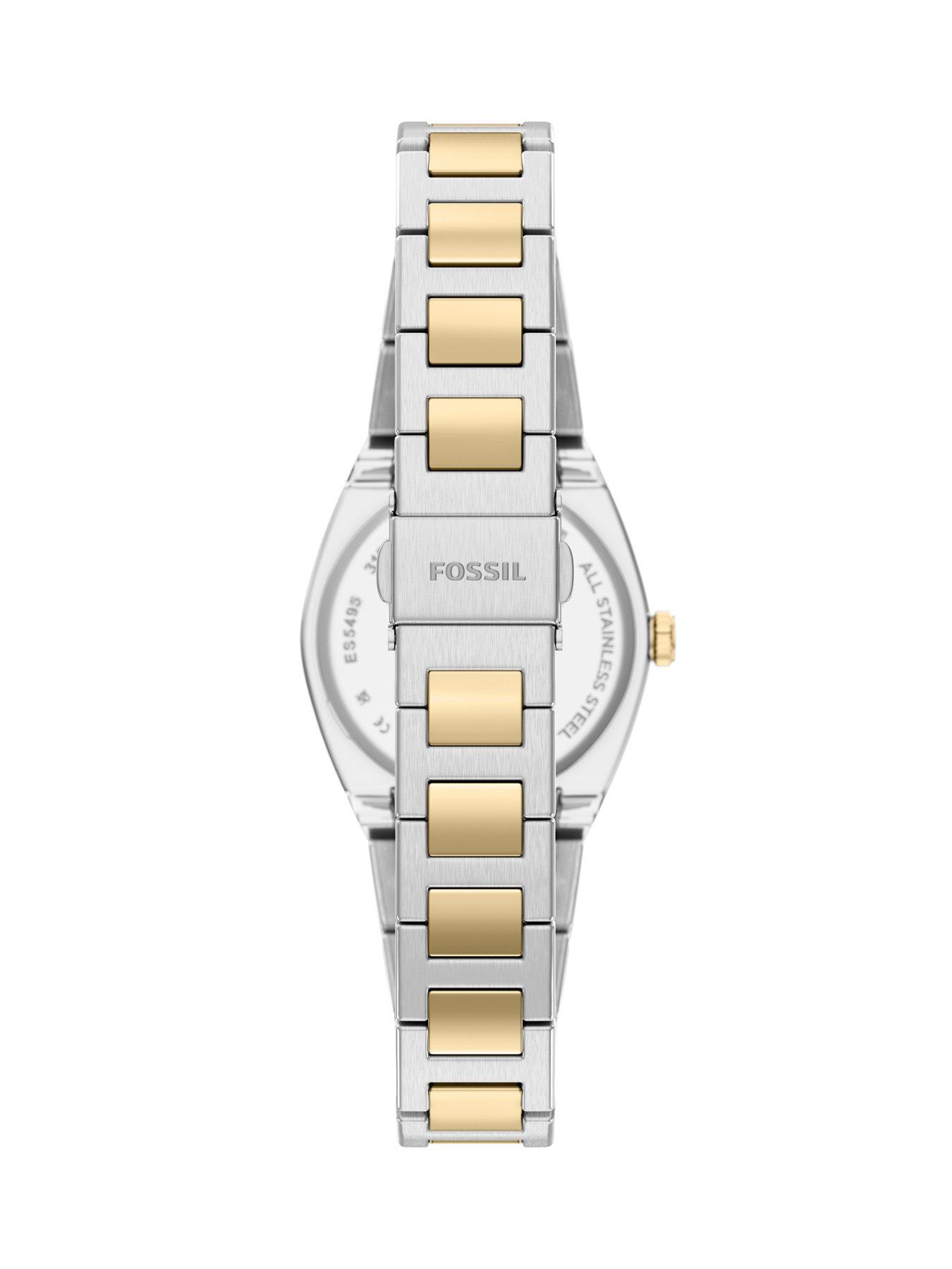 Image 2 of 7 of Fossil Everett Three-Hand Two-Tone Stainless Steel Watch