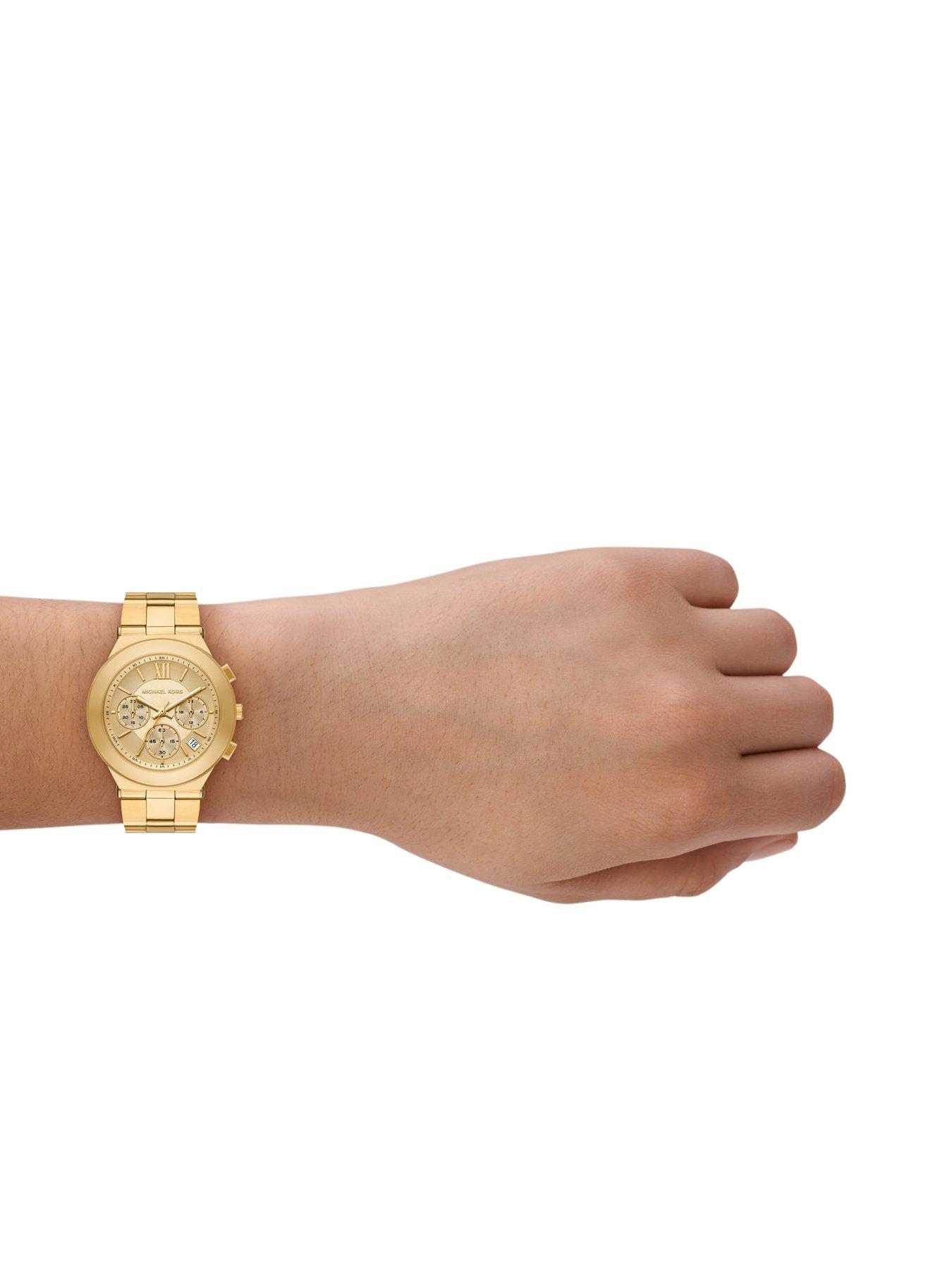 Image 3 of 5 of Michael Kors Billie Chronograph Gold-Tone Watch