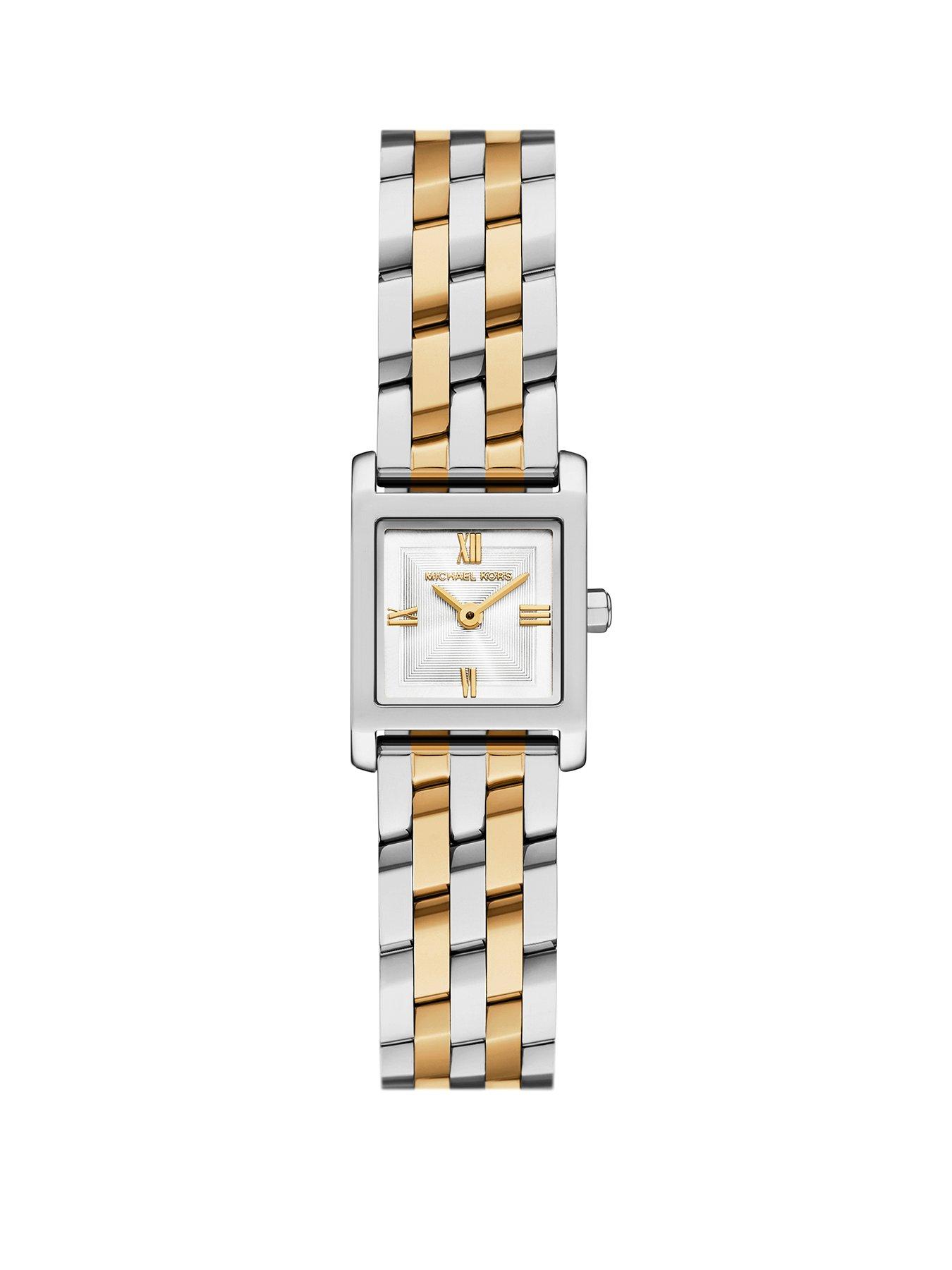Michael Kors Michael Kors Women's Georgie Two-Hand Two-Tone Stainless Steel Watch, MK7612