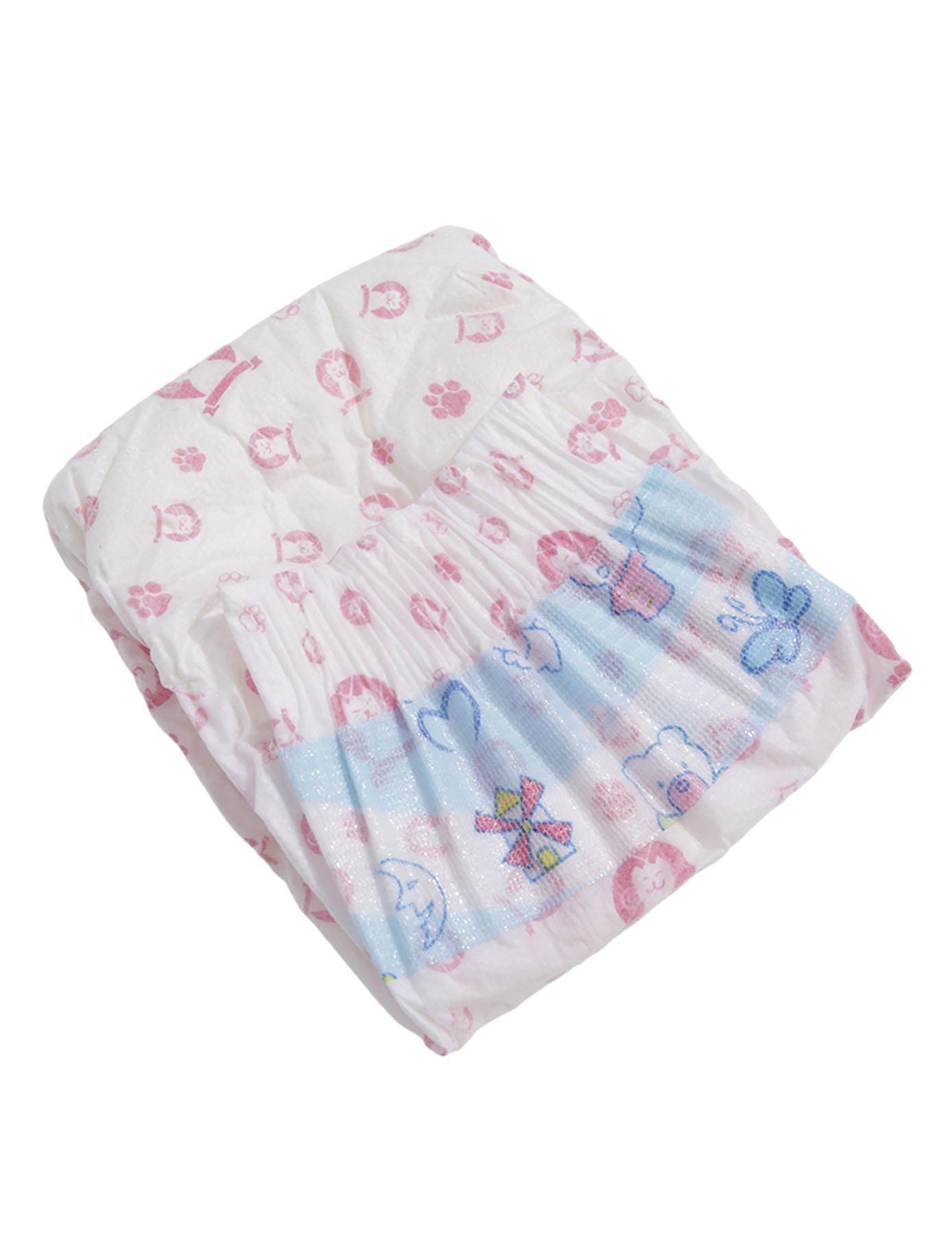 Image 6 of 7 of Living and Home 30Pcs All-absorb Disposable Female Dog Diapers XS