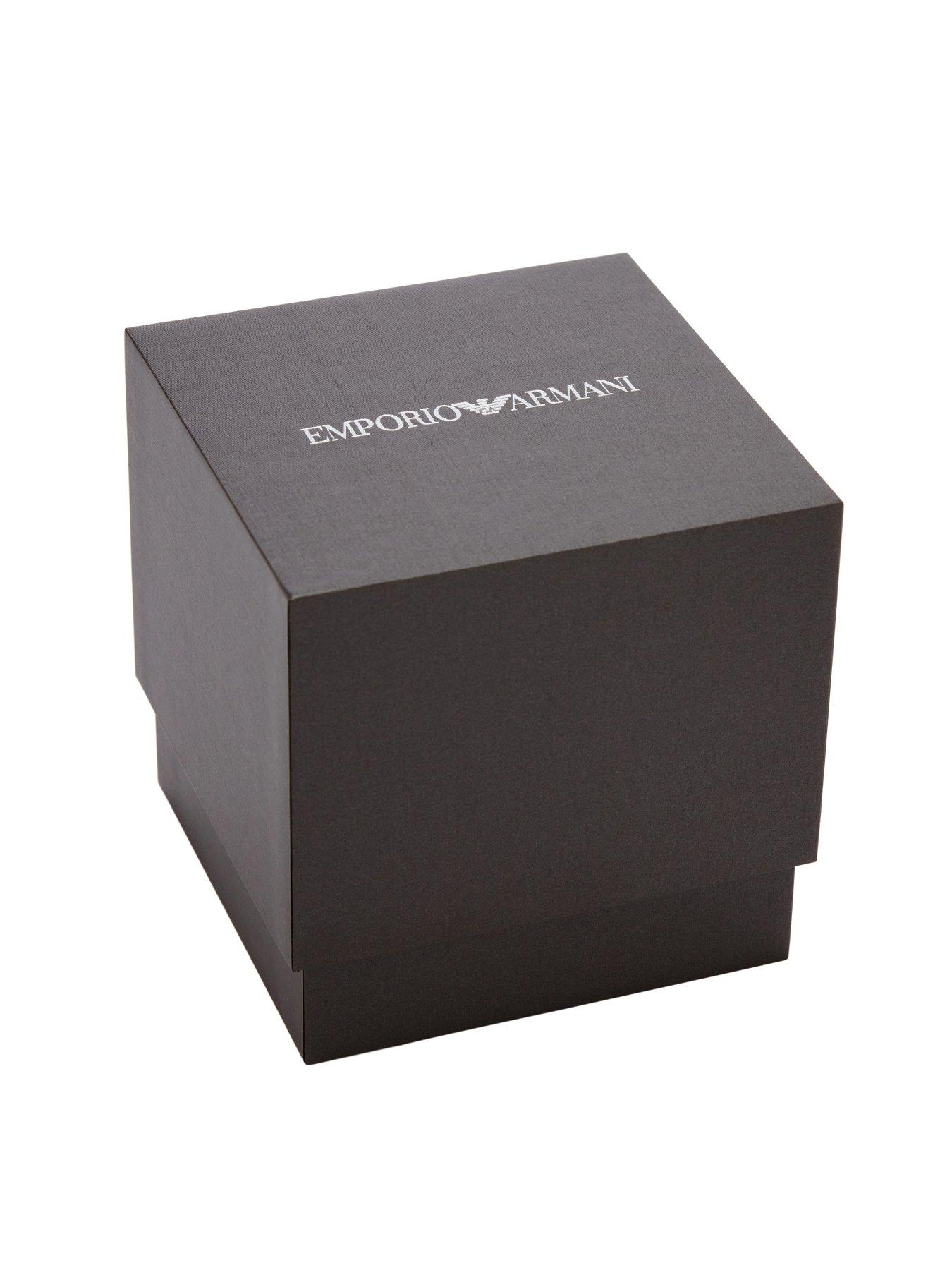 Image 7 of 7 of Emporio Armani World Explorer Men's Chronograph Green Ceramic Watch, AR70023