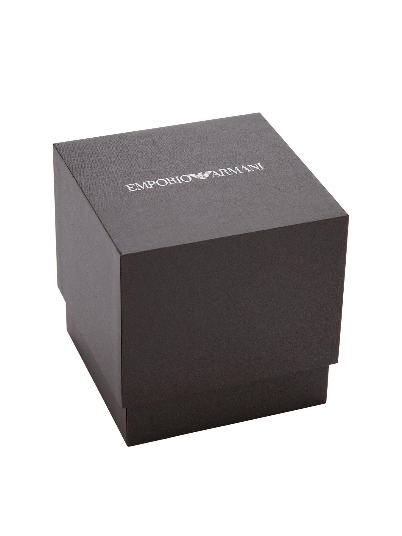 Image 7 of 7 of Emporio Armani World Explorer Chronograph Blue Ceramic Watch (AR70024)