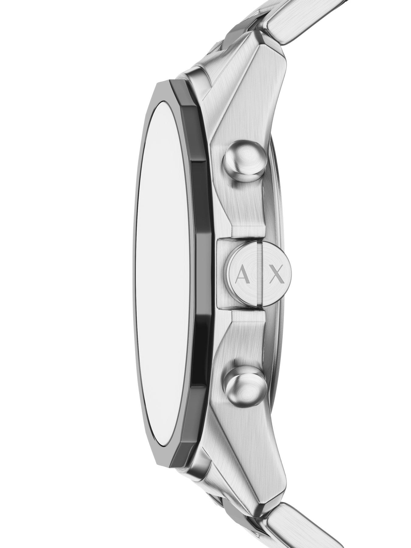Image 5 of 7 of Armani Exchange Chronograph Two-Tone Stainless Steel Watch and Interchangeable Strap Set (AX7181SET)