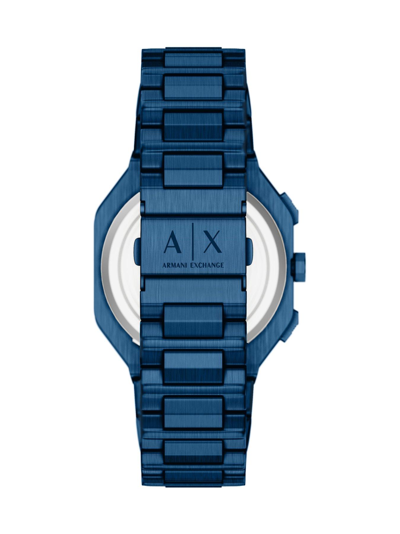 Image 2 of 7 of Armani Exchange Bass Dual-Time BlueWatch