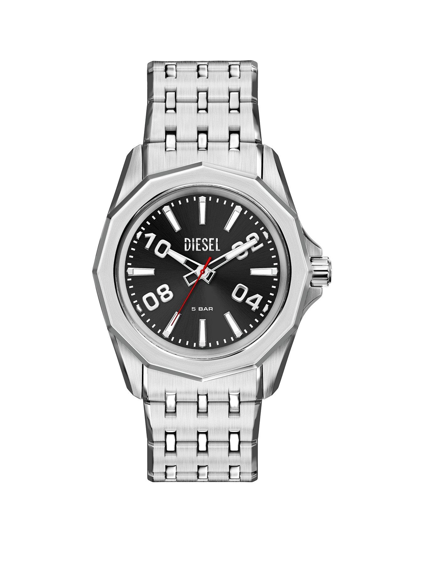Diesel Men's Stinger Three-Hand Stainless Steel Watch, DZ2245