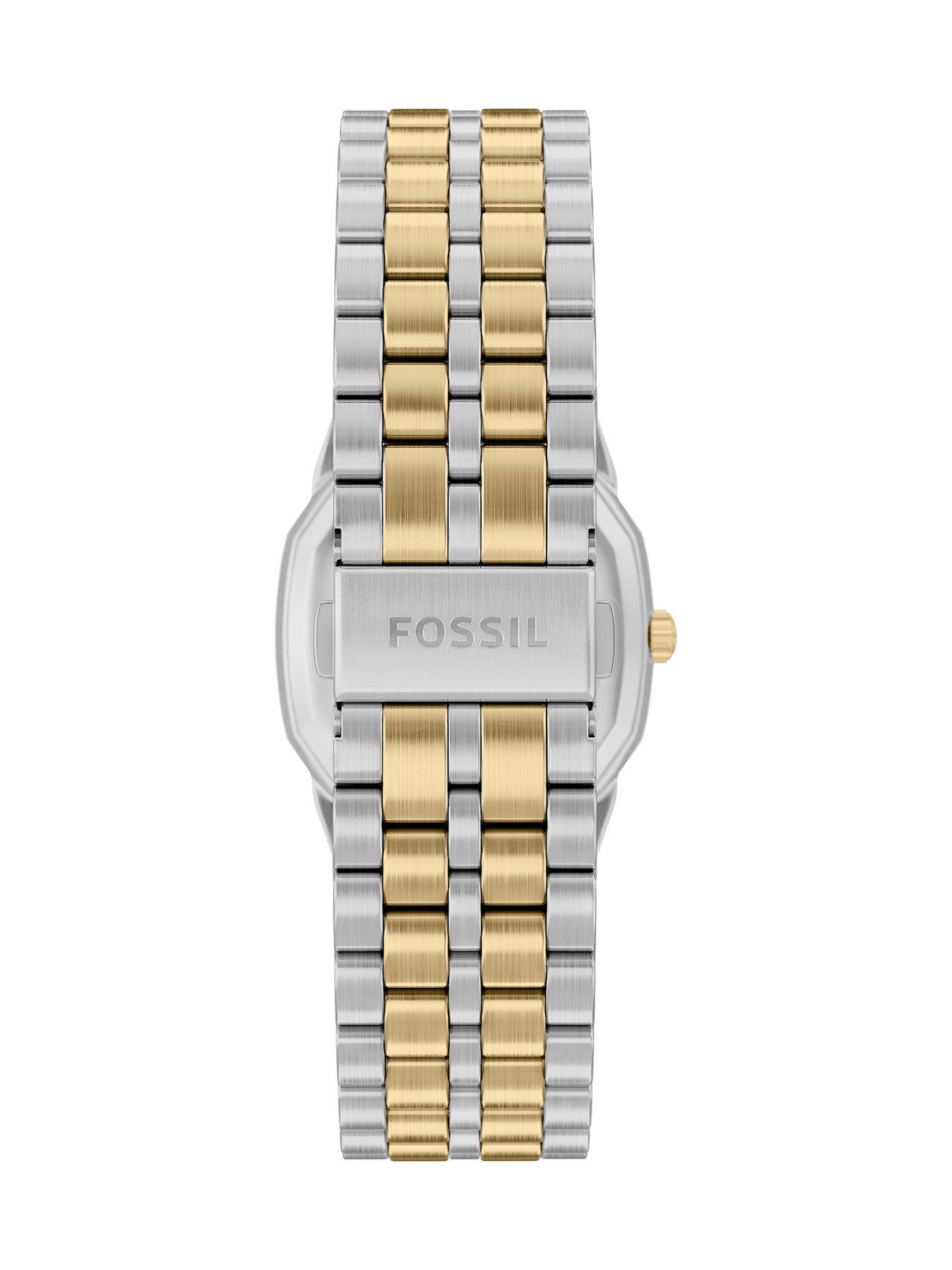 Image 2 of 7 of Fossil Men's Harlow Three-Hand Two-Tone Stainless Steel Watch, FS6212