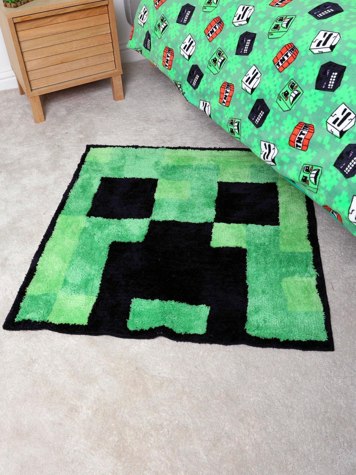 Minecraft Corner Tufted Rug