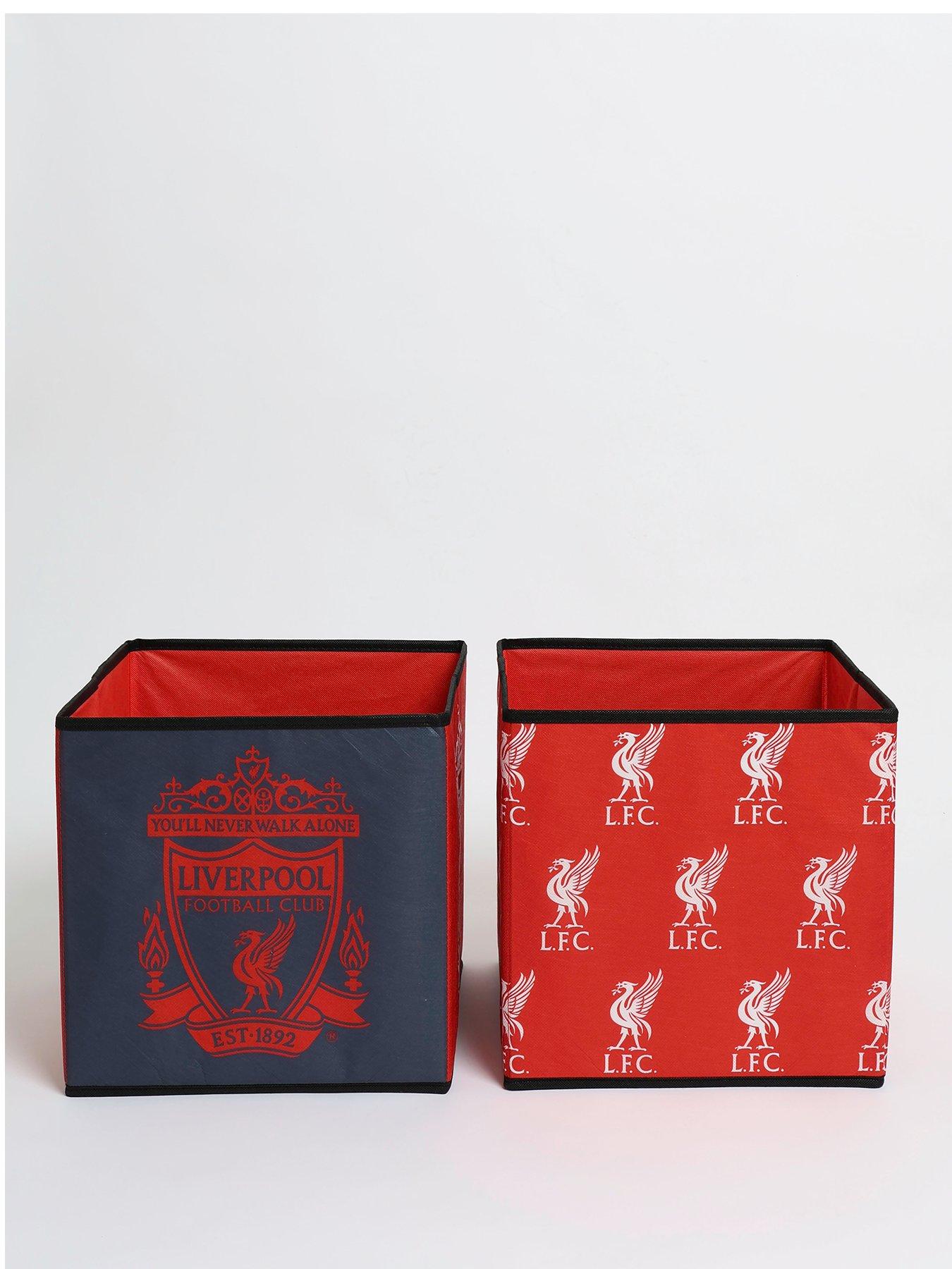 Liverpool FC Liverpool Strike Storage Cubes 2 Pack