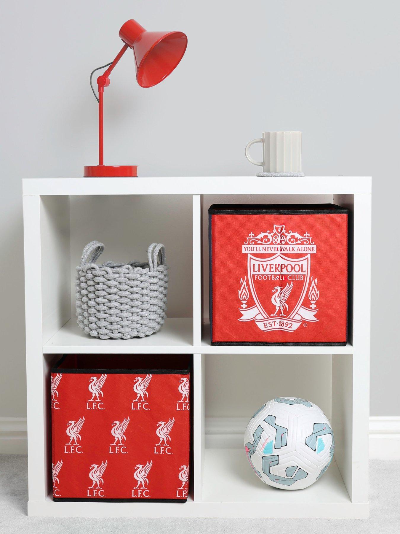 Image 2 of 5 of Liverpool FC Liverpool Strike Storage Cubes 2 Pack