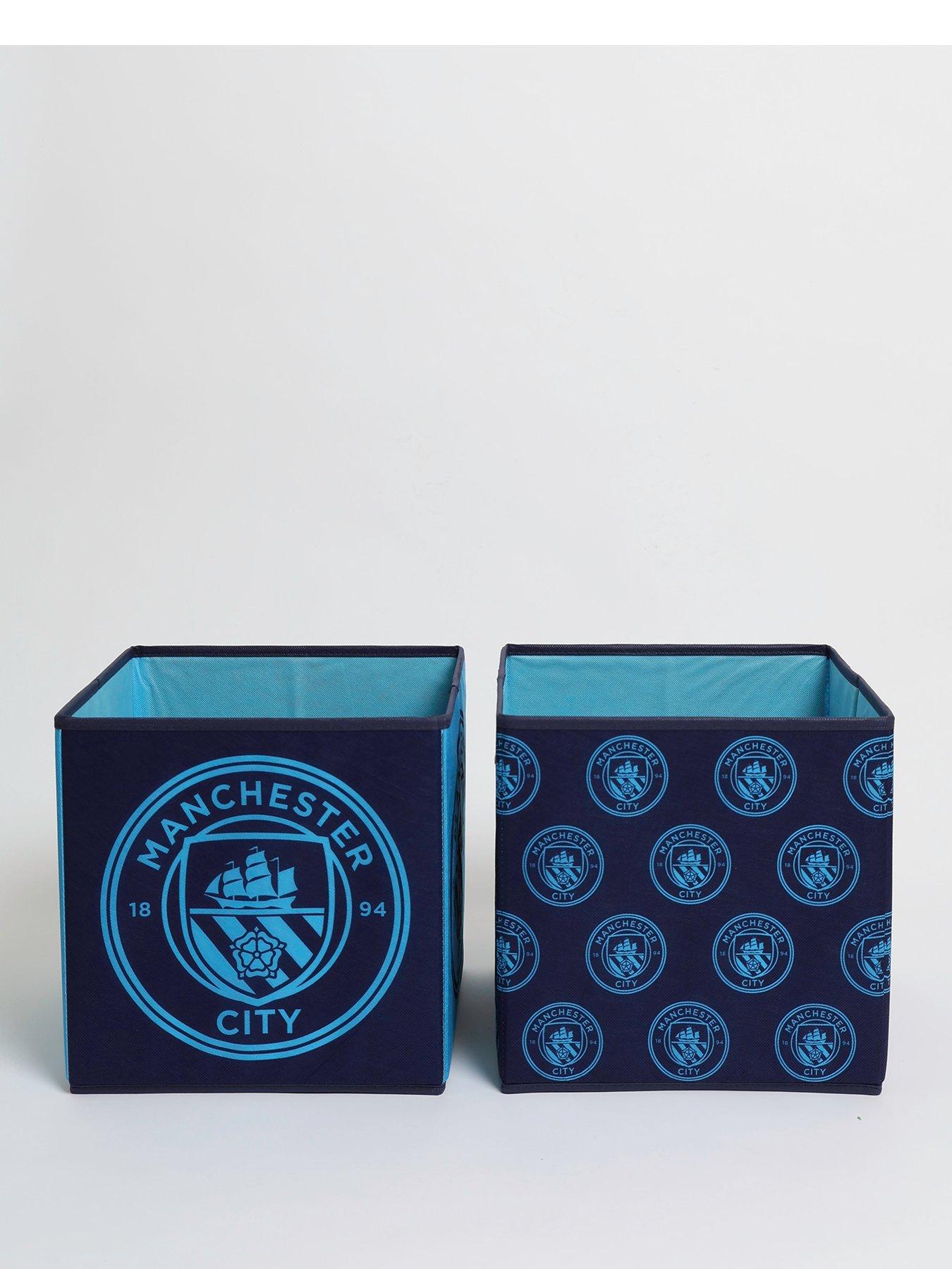 Image 1 of 5 of Manchester City Score Storage Cubes 2 Pack