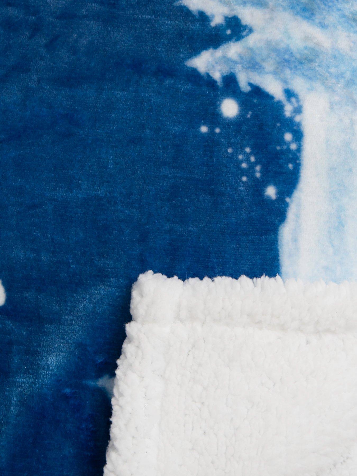 Image 5 of 7 of The Snowman Flurry Digital Sherpa Back Fleece