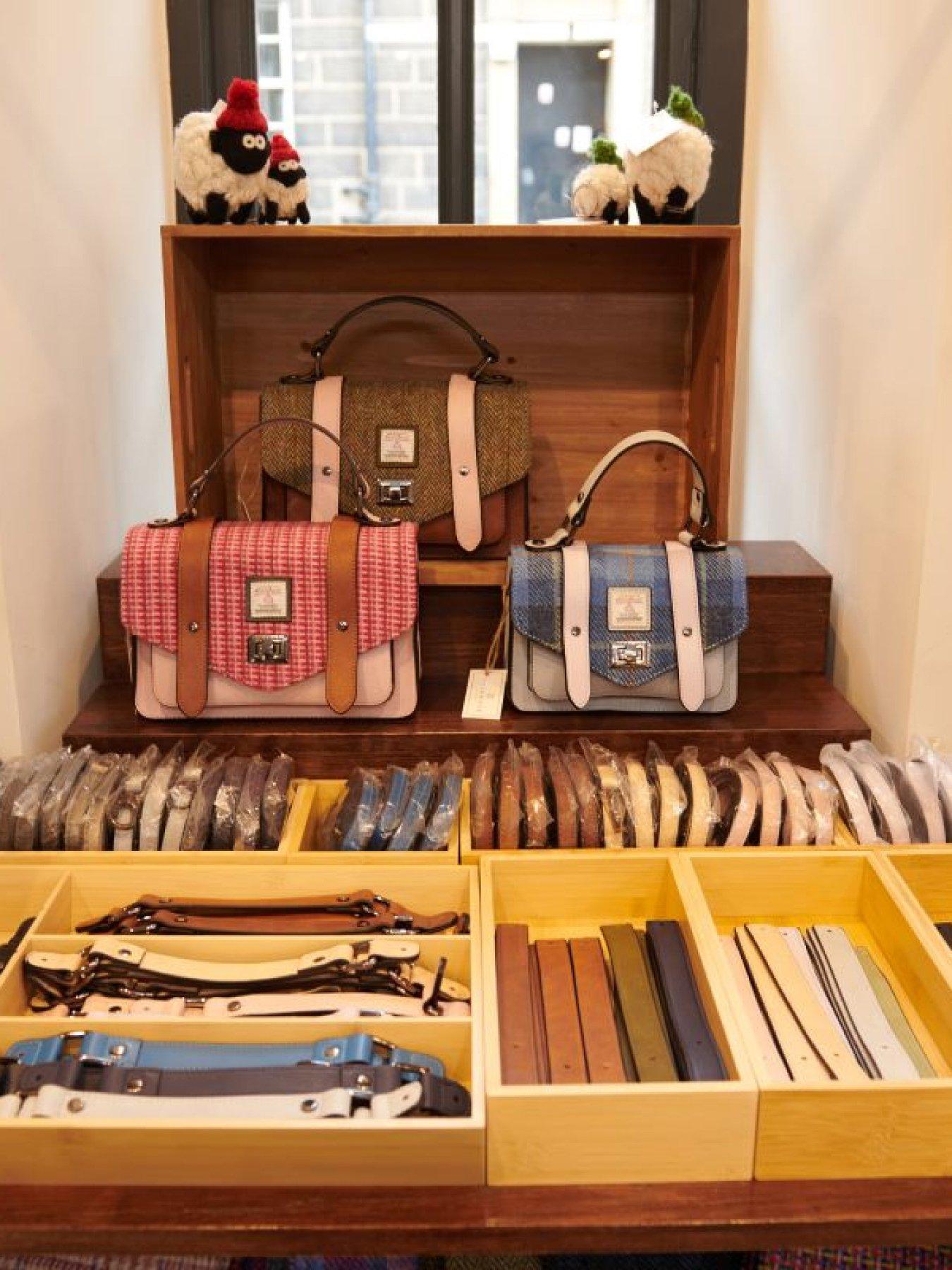 Image 2 of 4 of Virgin Experience Days Create Your Own Harris Tweed Handbag for Two at the Covent Garden Islander Workshop, London