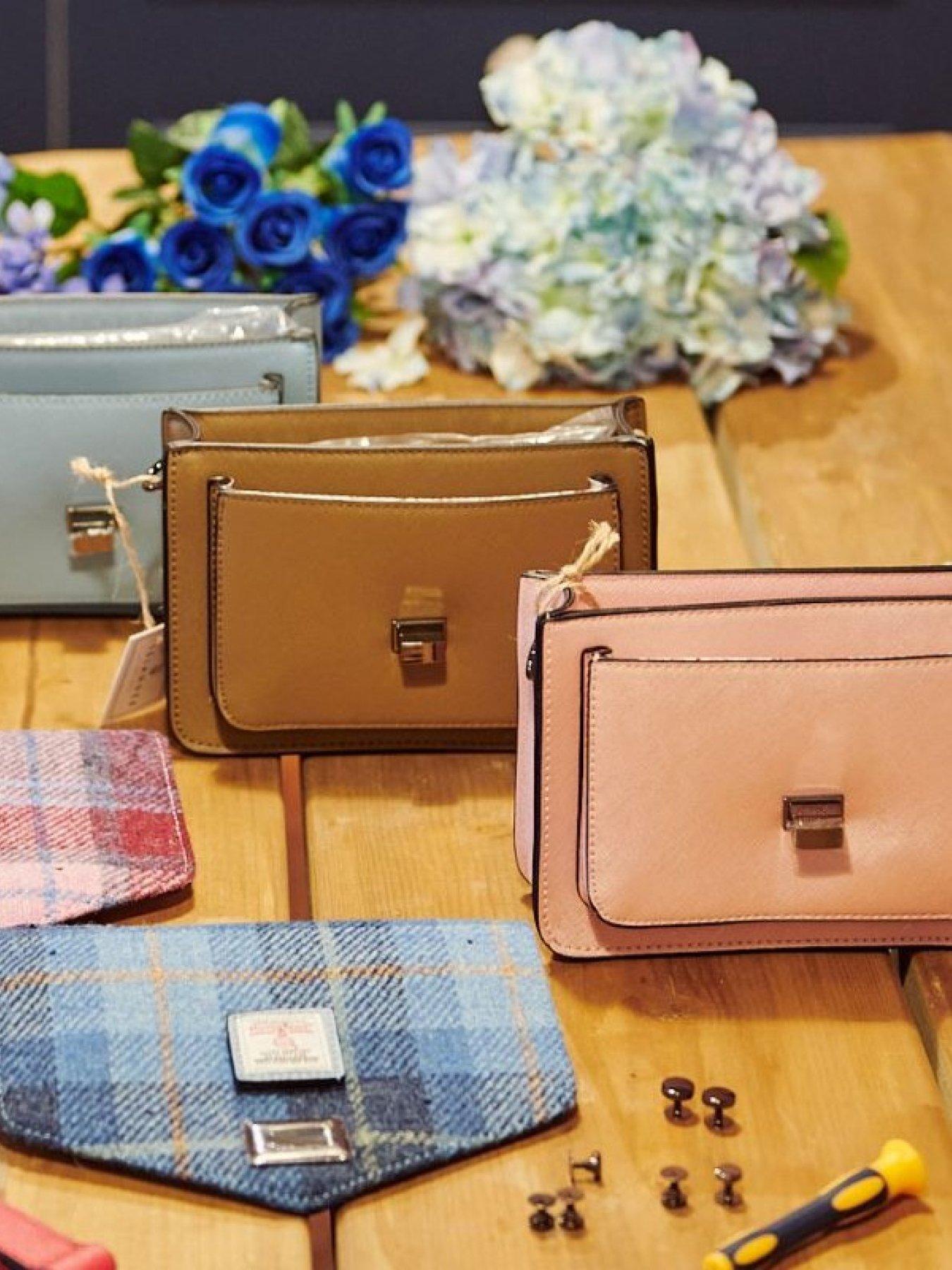 Image 3 of 4 of Virgin Experience Days Create Your Own Harris Tweed Handbag for Two at the Covent Garden Islander Workshop, London