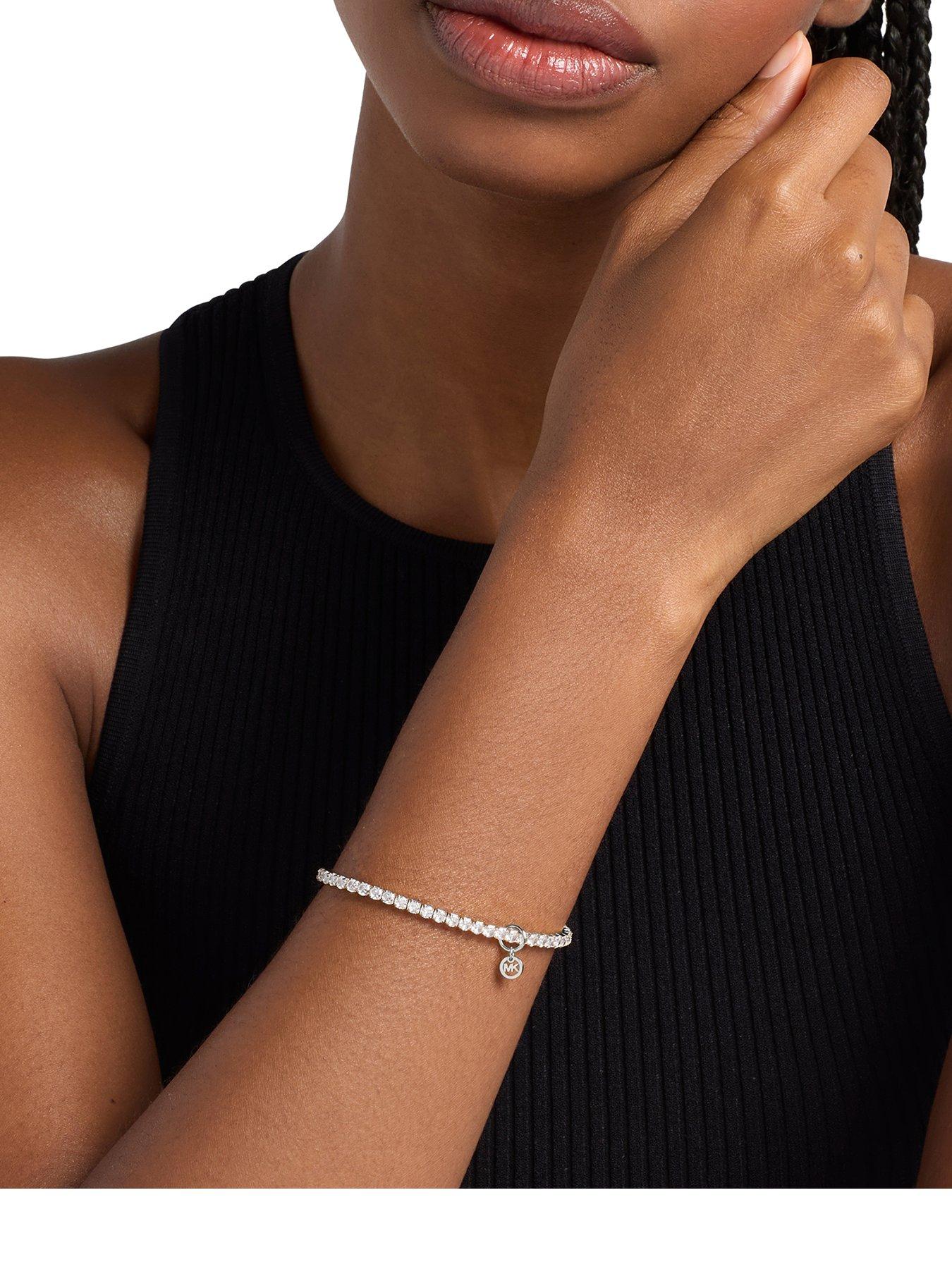 Michael Kors Women's Stretch Tennis Bracelet, MKJ8682040