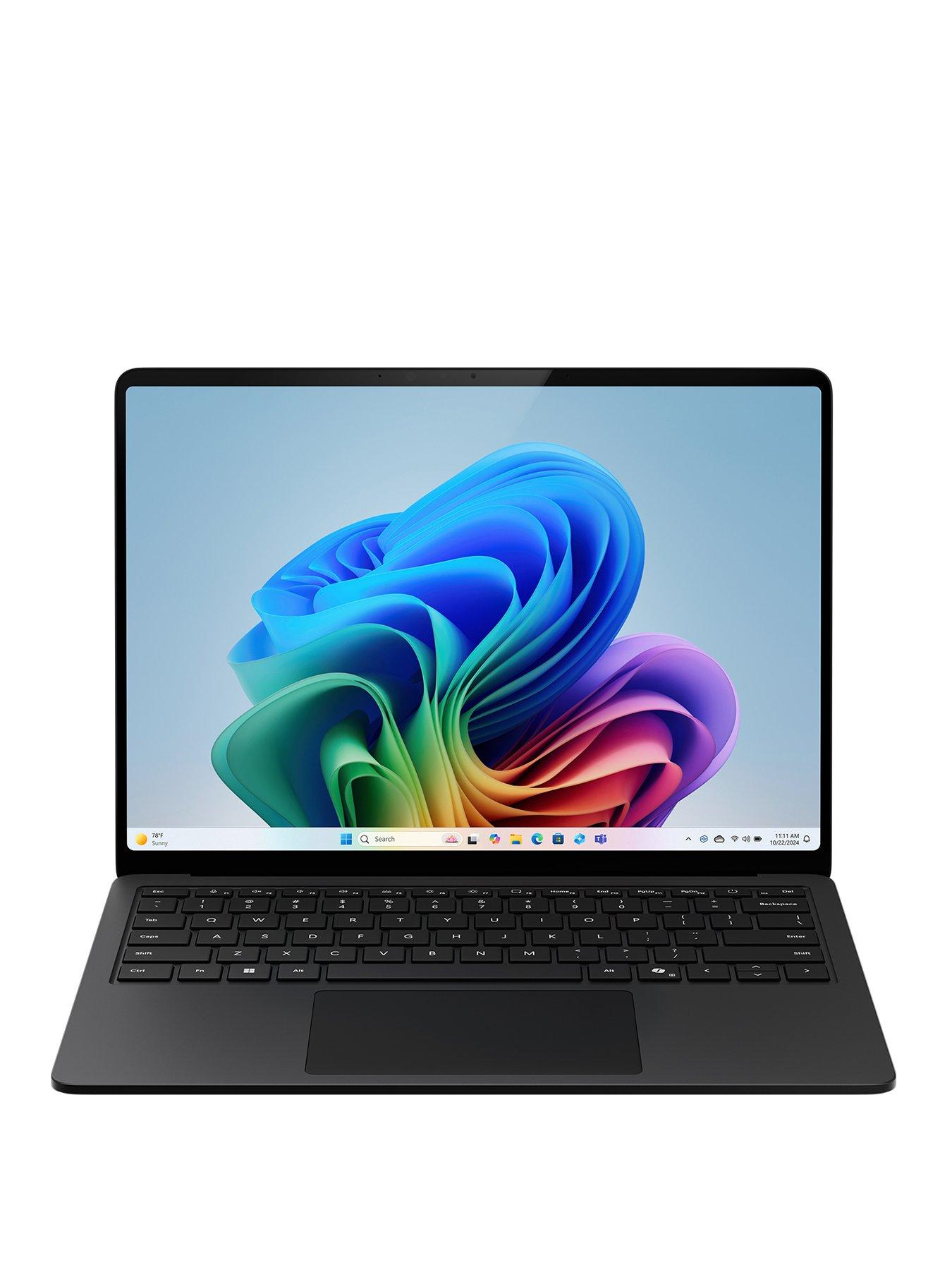 Microsoft Surface Laptop 13.8in Touchscreen - Copilot+ PC - Snapdragon X2 Plus - 16GB RAM - 512GB SSD  - Black