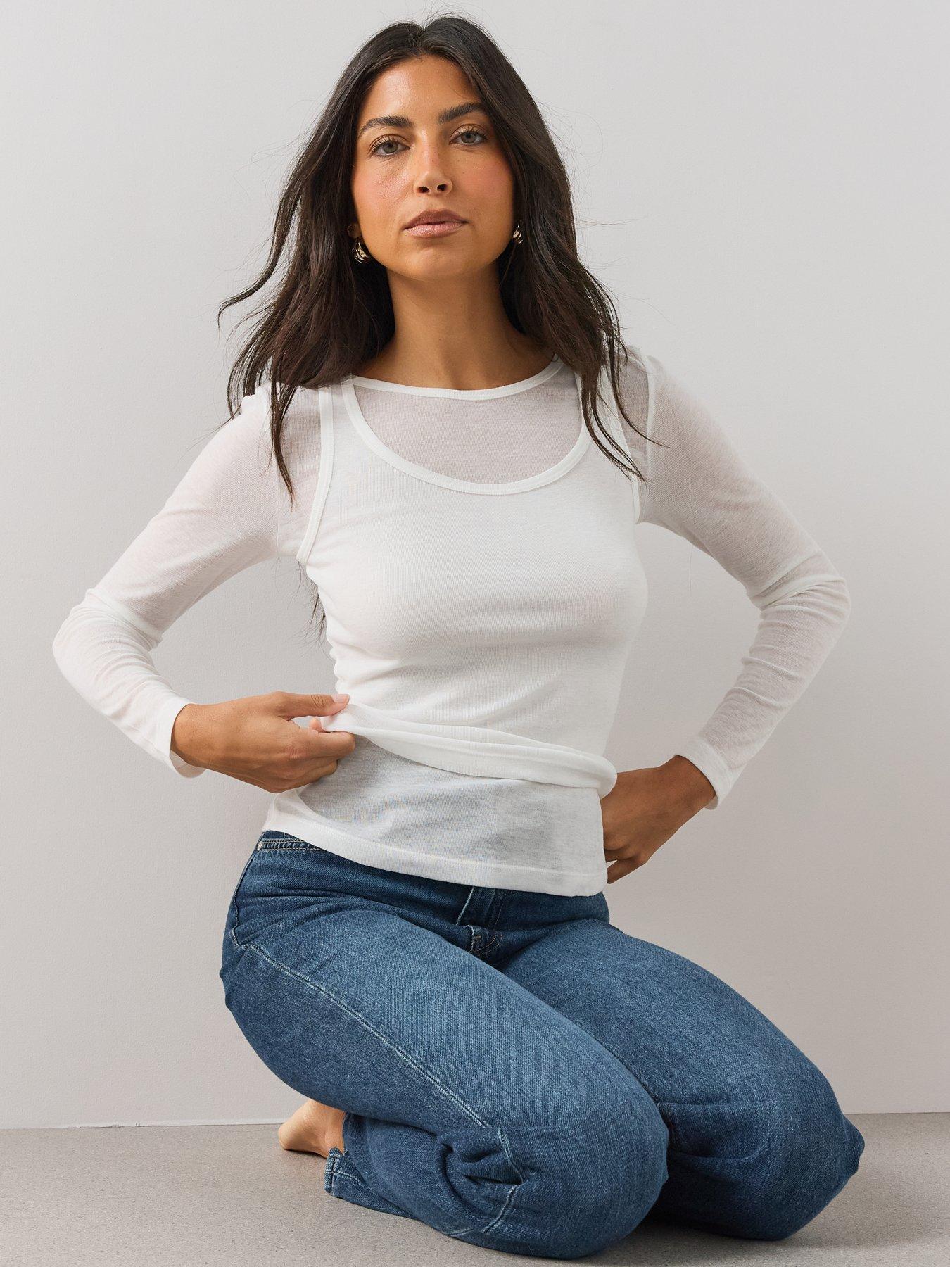 Image 4 of 6 of The Very Collection Double Layer Top