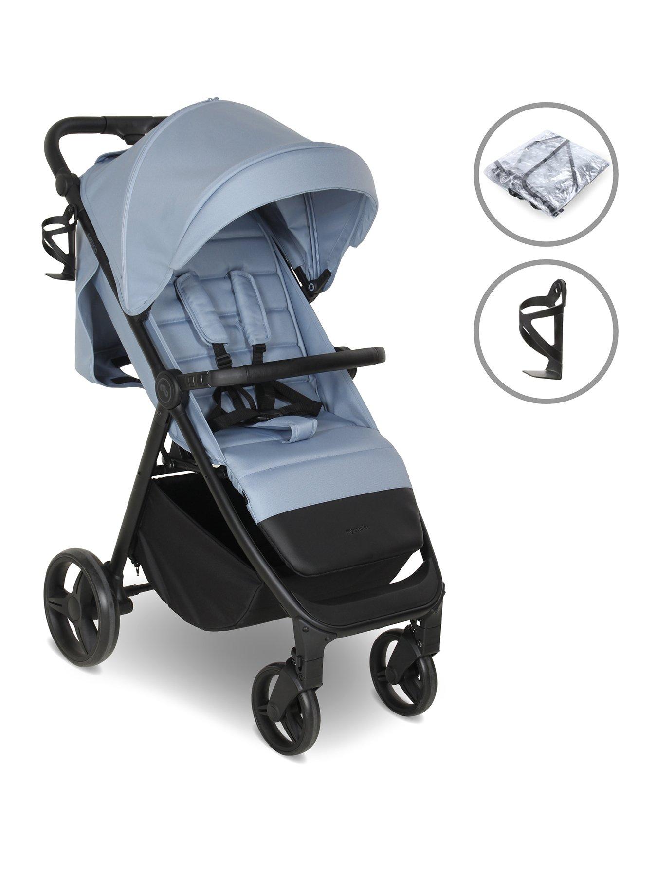 Image 1 of 8 of My Babiie MB160 Plus Pushchair - Blue