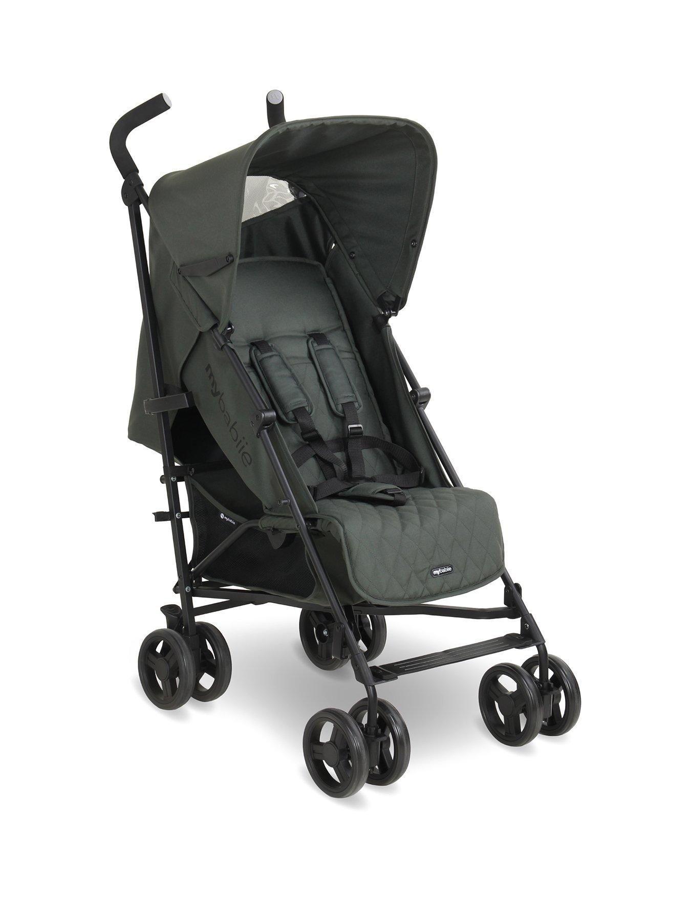 My Babiie MB01 Lightweight Stroller - Forest Green