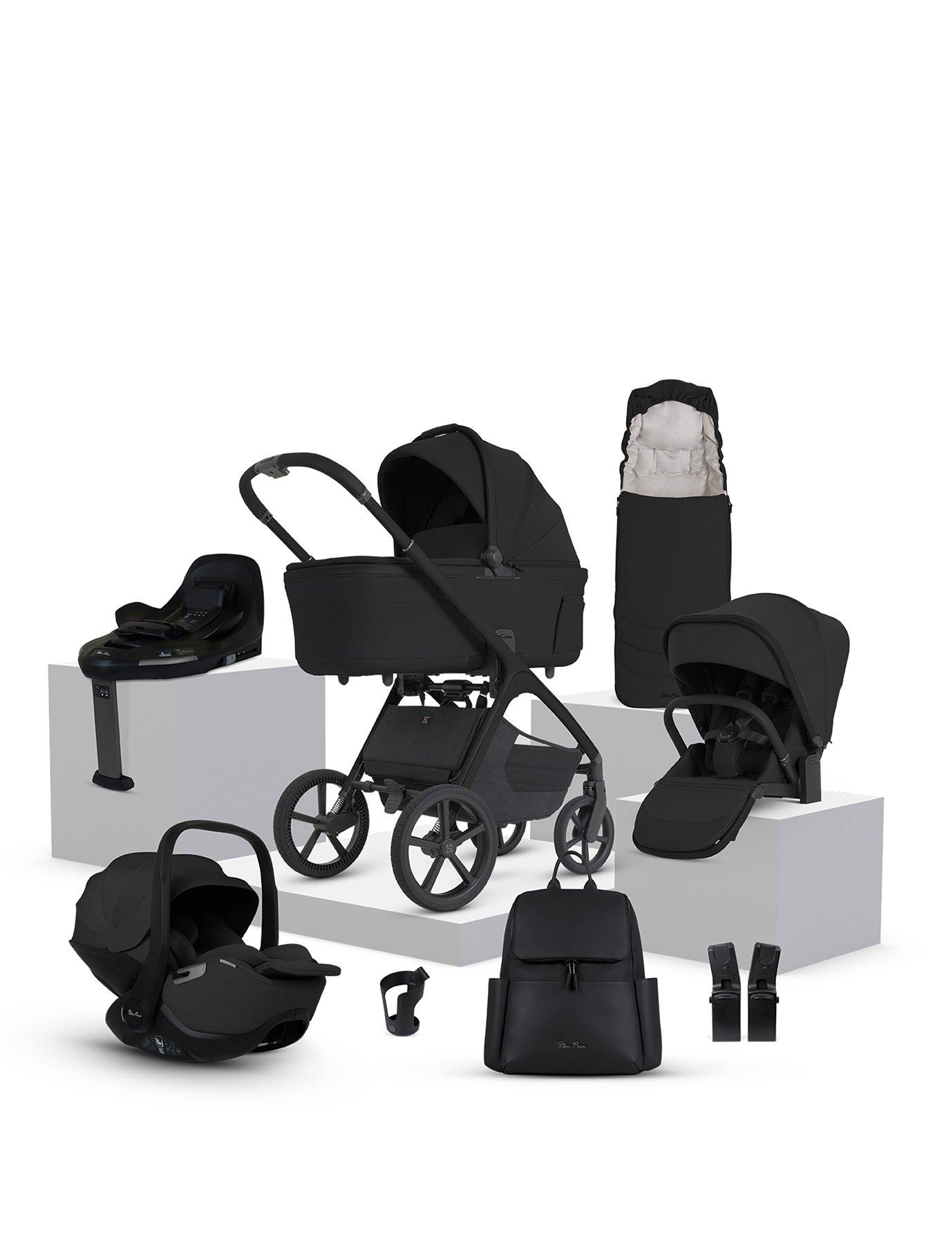 Silver Cross Cove 2 360 Car Seat Bundle Onyx - Iconic Black