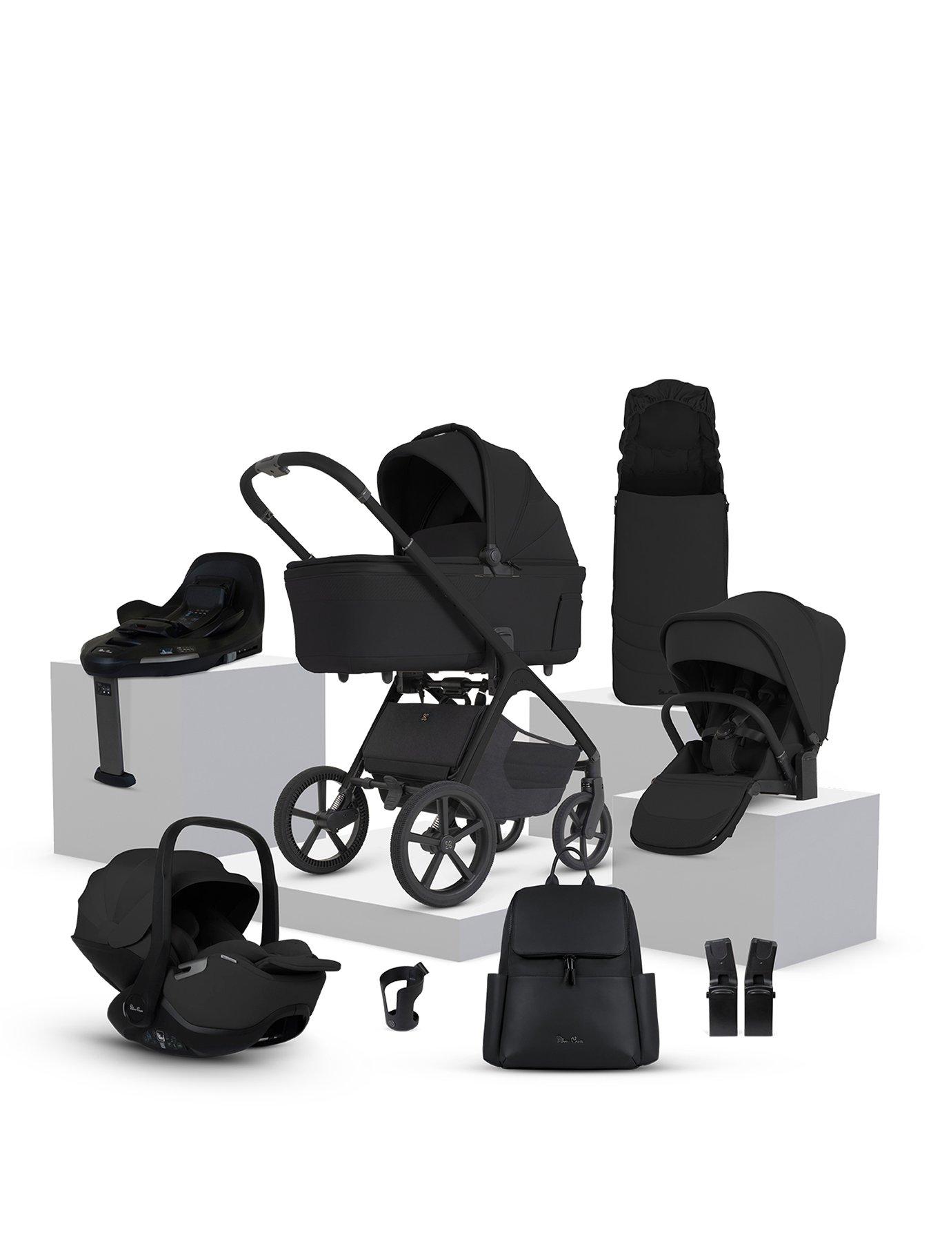 Image 1 of 8 of Silver Cross Cove 2 360 Car Seat Bundle Onyx - Iconic Black