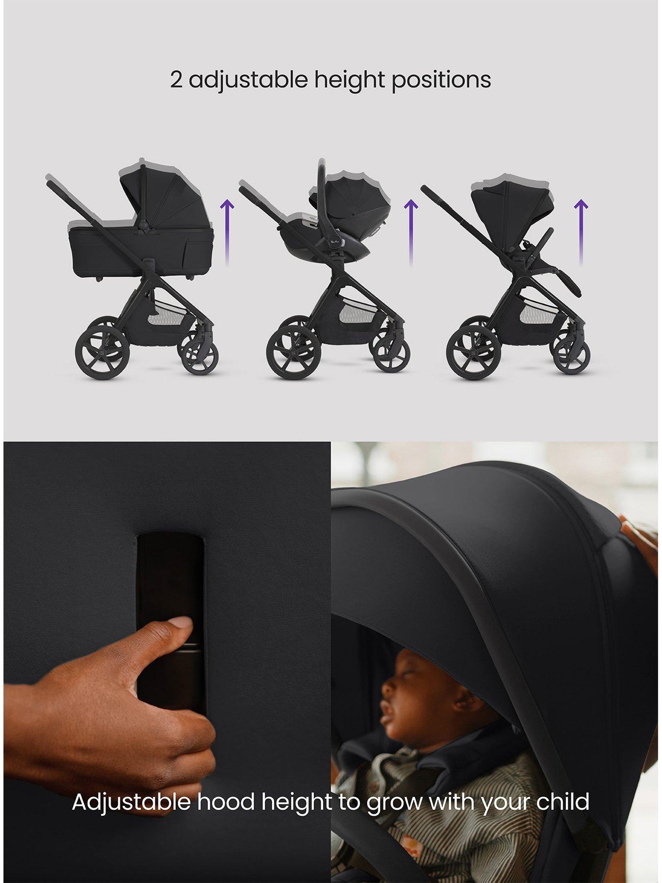 Image 4 of 8 of Silver Cross Cove 2 360 Car Seat Bundle Onyx - Iconic Black