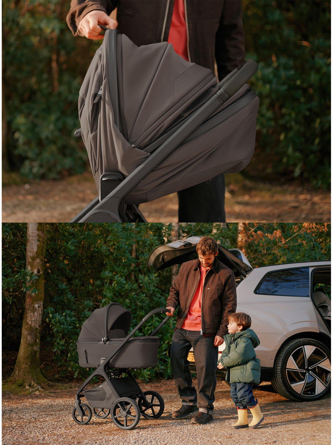 Image 2 of 8 of Silver Cross Cove 2 360 Car Seat Bundle Chocolate - Iconic Black