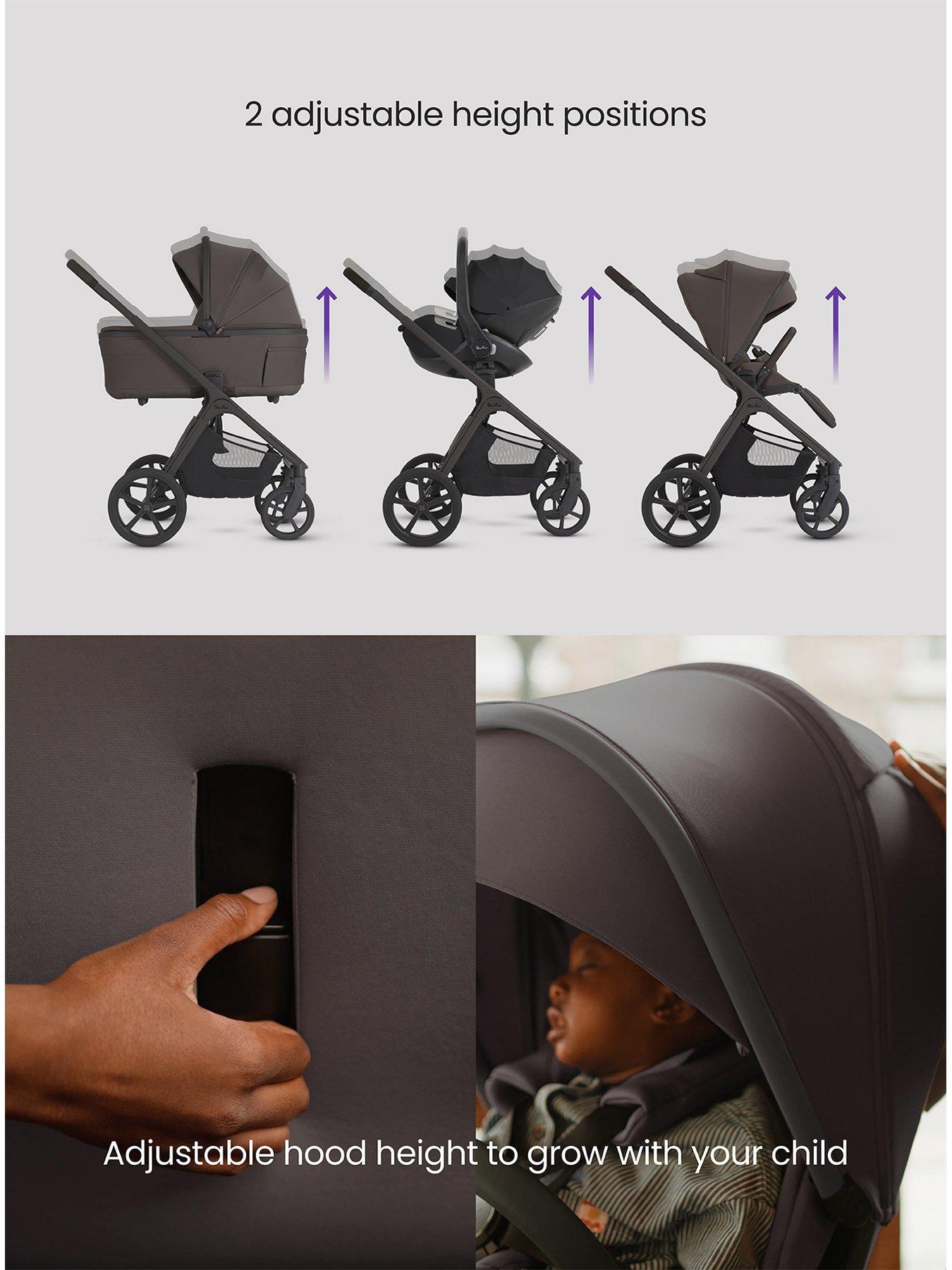 Image 4 of 8 of Silver Cross Cove 2 360 Car Seat Bundle Chocolate - Iconic Black